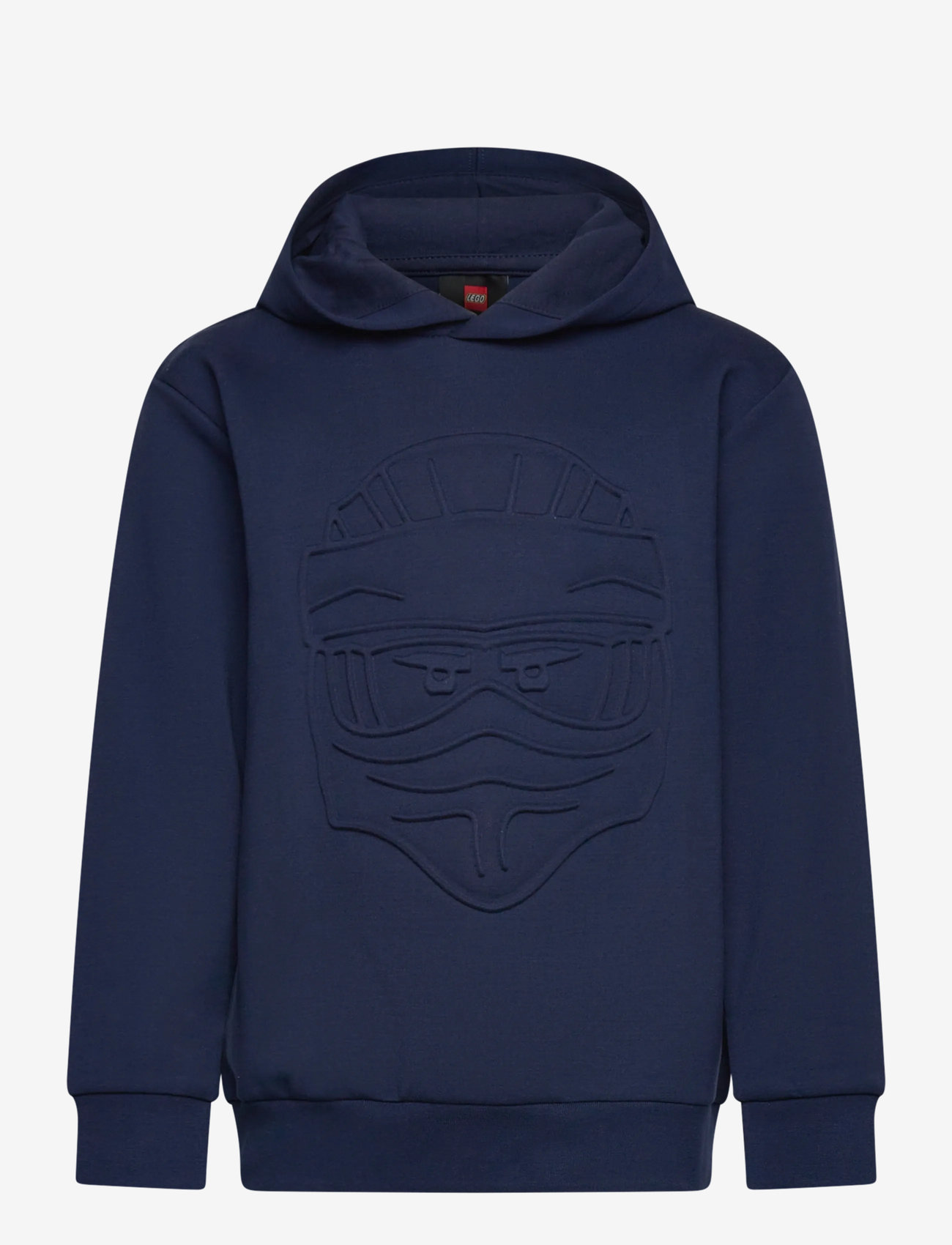 LEGO kidswear - LWSAKU 702 -HOODED SWEATSHIRT - kapuzenpullover - dark navy - 0