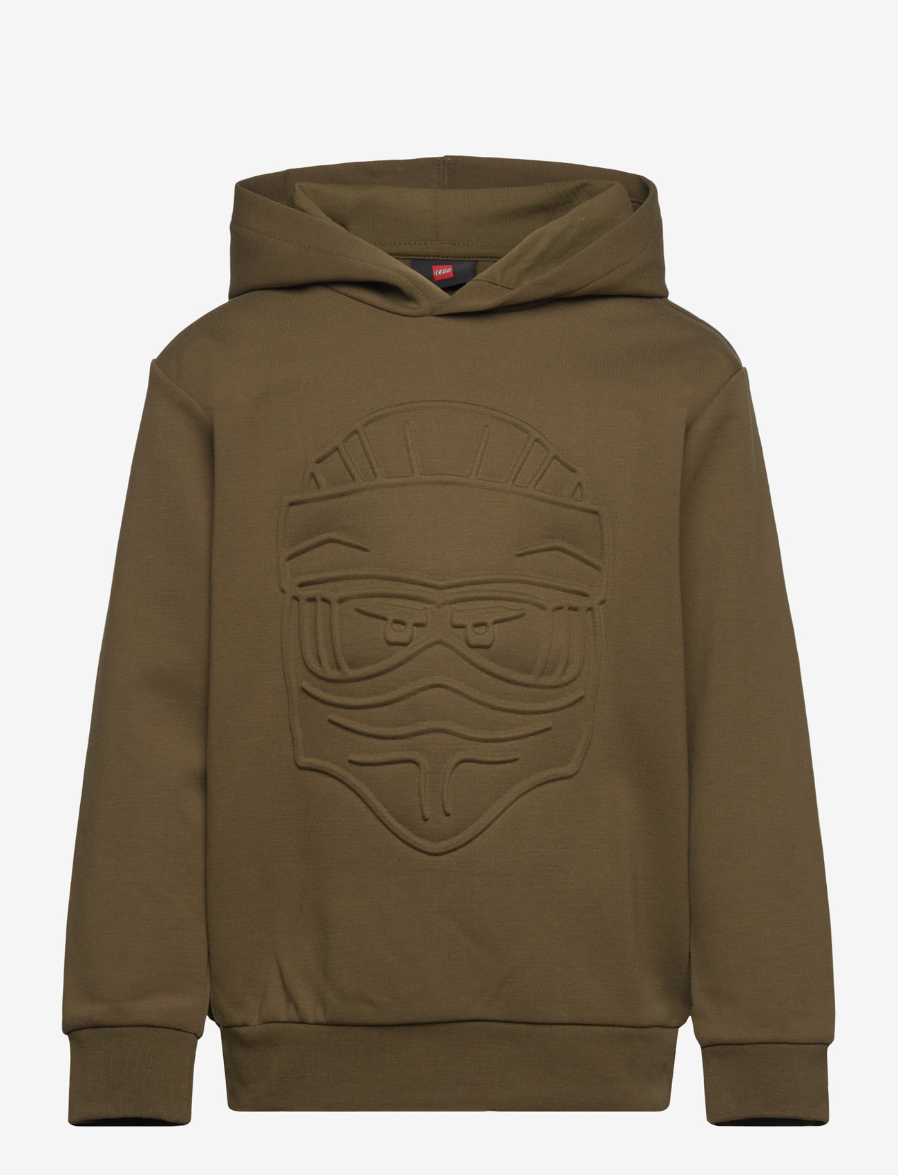 LEGO kidswear - LWSAKU 702 -HOODED SWEATSHIRT - kapuzenpullover - dark olive - 0