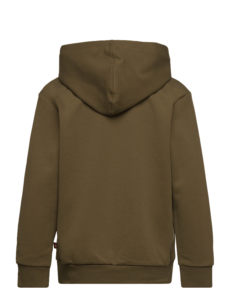 LEGO kidswear - LWSAKU 702 -HOODED SWEATSHIRT - kapuzenpullover - dark olive - 1