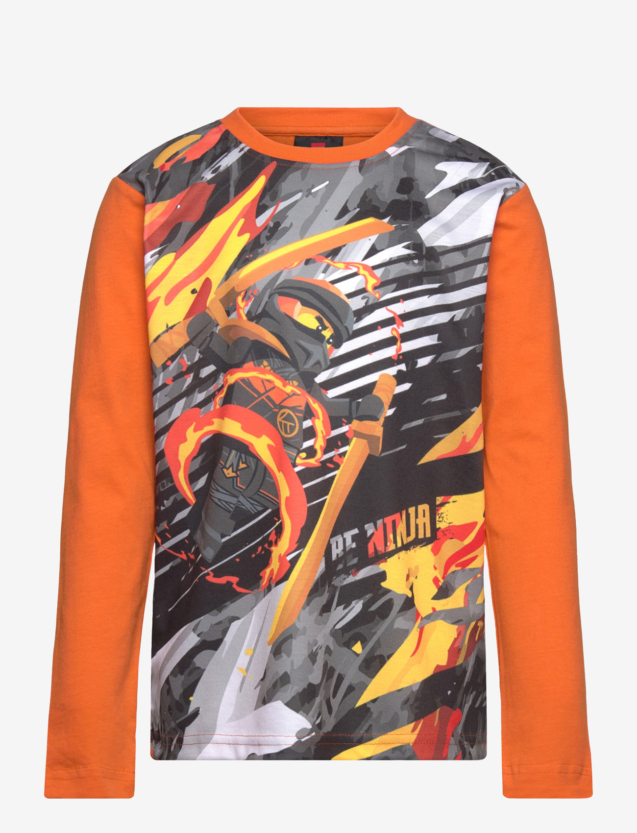 LEGO kidswear - LWTAFFY 702 - T-SHIRT L/S - langærmede t-shirts - orange - 0