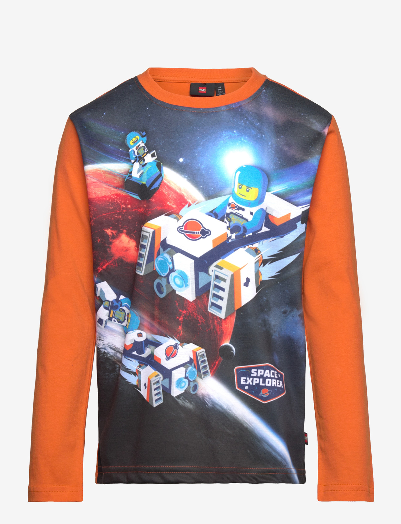 LEGO kidswear - LWTAFFY 709 - T-SHIRT L/S - long-sleeved t-shirts - orange - 0