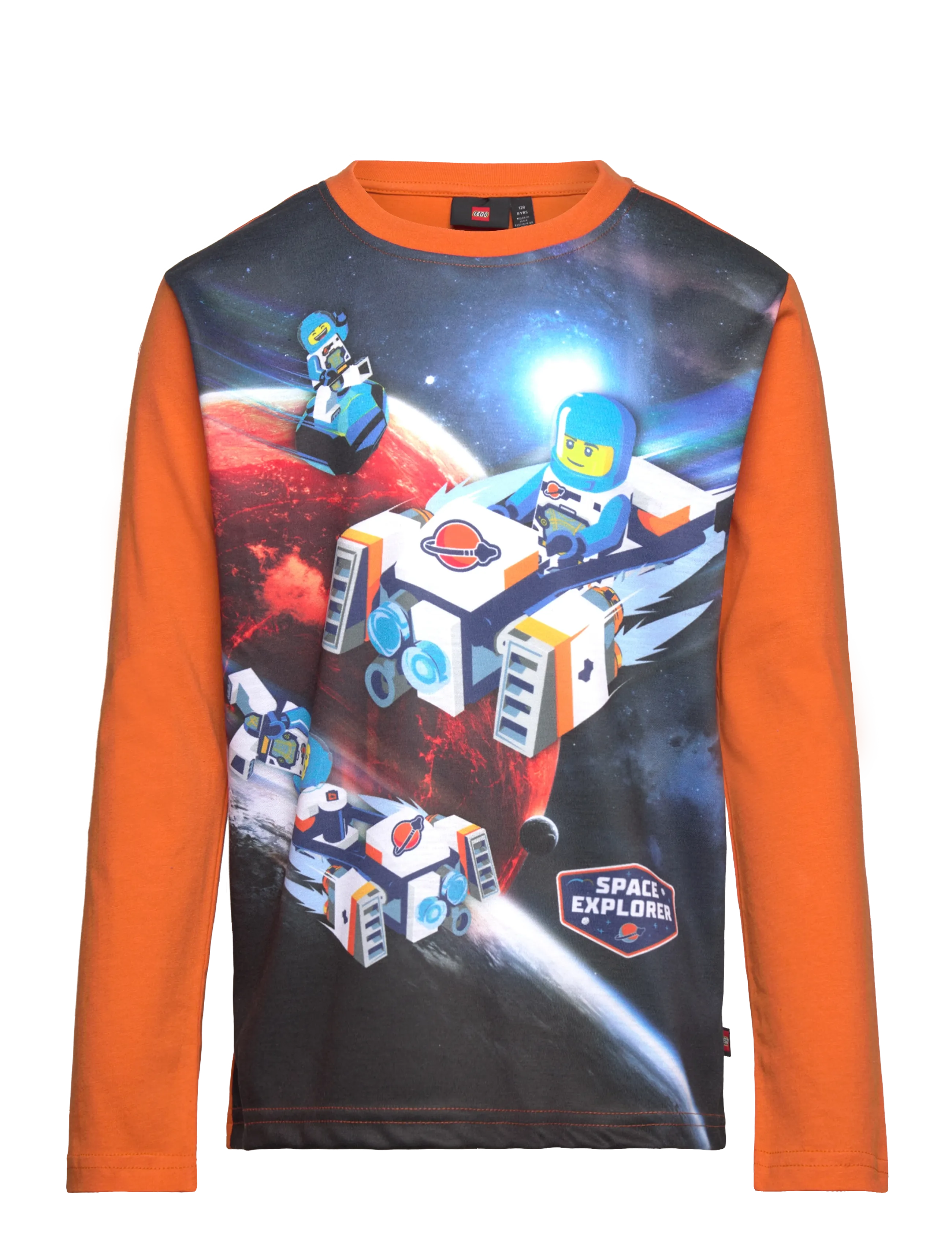 LEGO kidswear LWTAFFY 709 - T-SHIRT L/S - Made With Care - ORANGE / orange