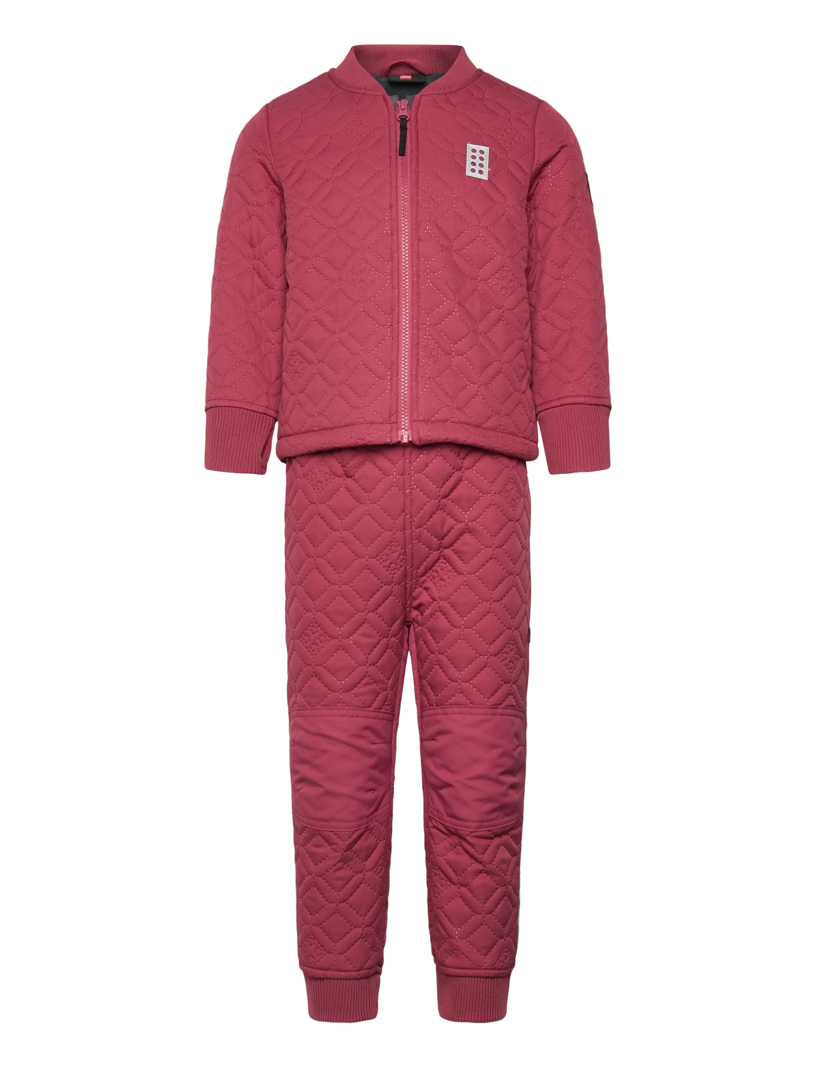 LEGO kidswear LWSAKU 612 - THERMO SET - Outdoor - EARTH RED / red