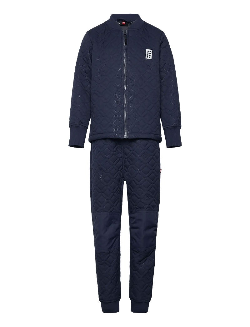 LEGO kidswear - LWSAKU 612 - THERMO SET - termoställ - dark navy - 0