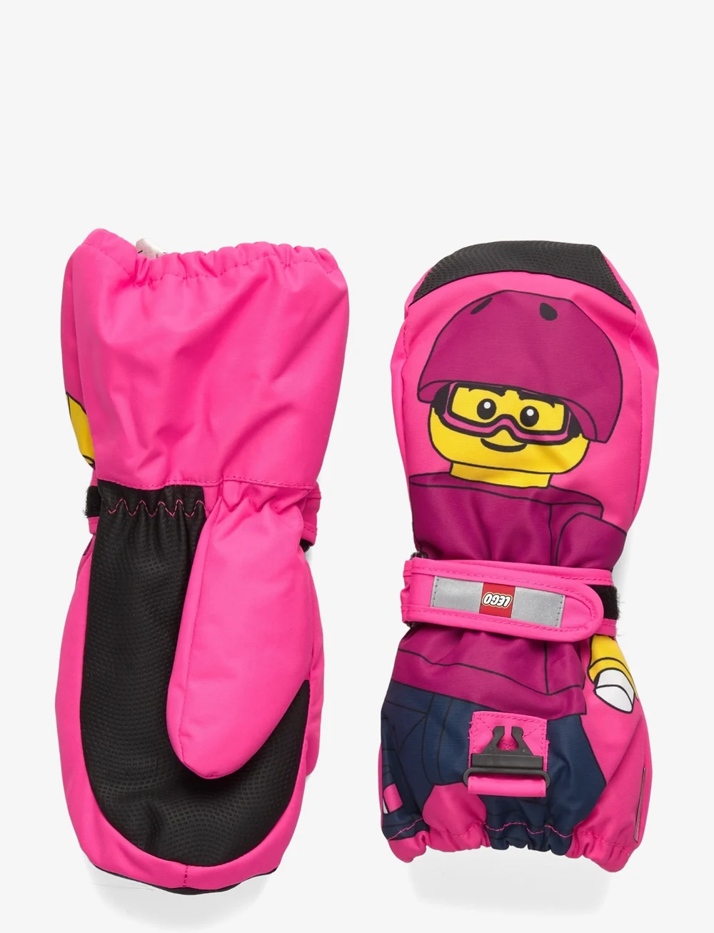 LEGO kidswear - LWAGAN 812 - MITTENS W/MEM. - vantar - pink - 0