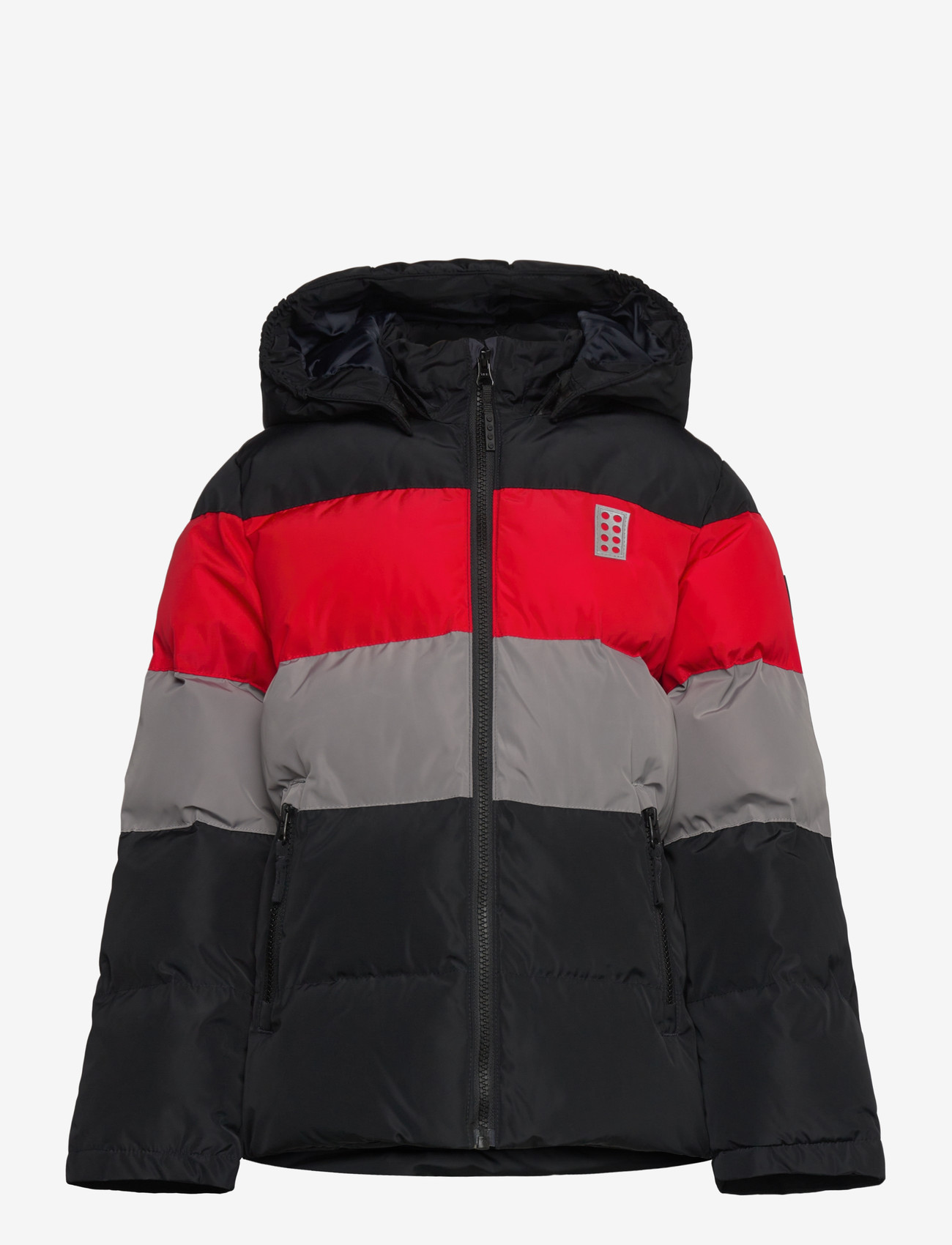 LEGO kidswear - LWJIPE 705 - JACKET - vinterjakker - black w.red - 0