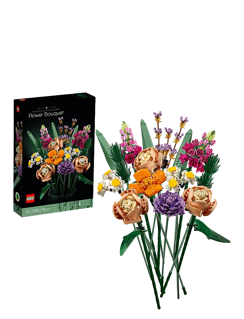 LEGO - Flower Bouquet 10280 Building Kit - kinder - multicolor - 0