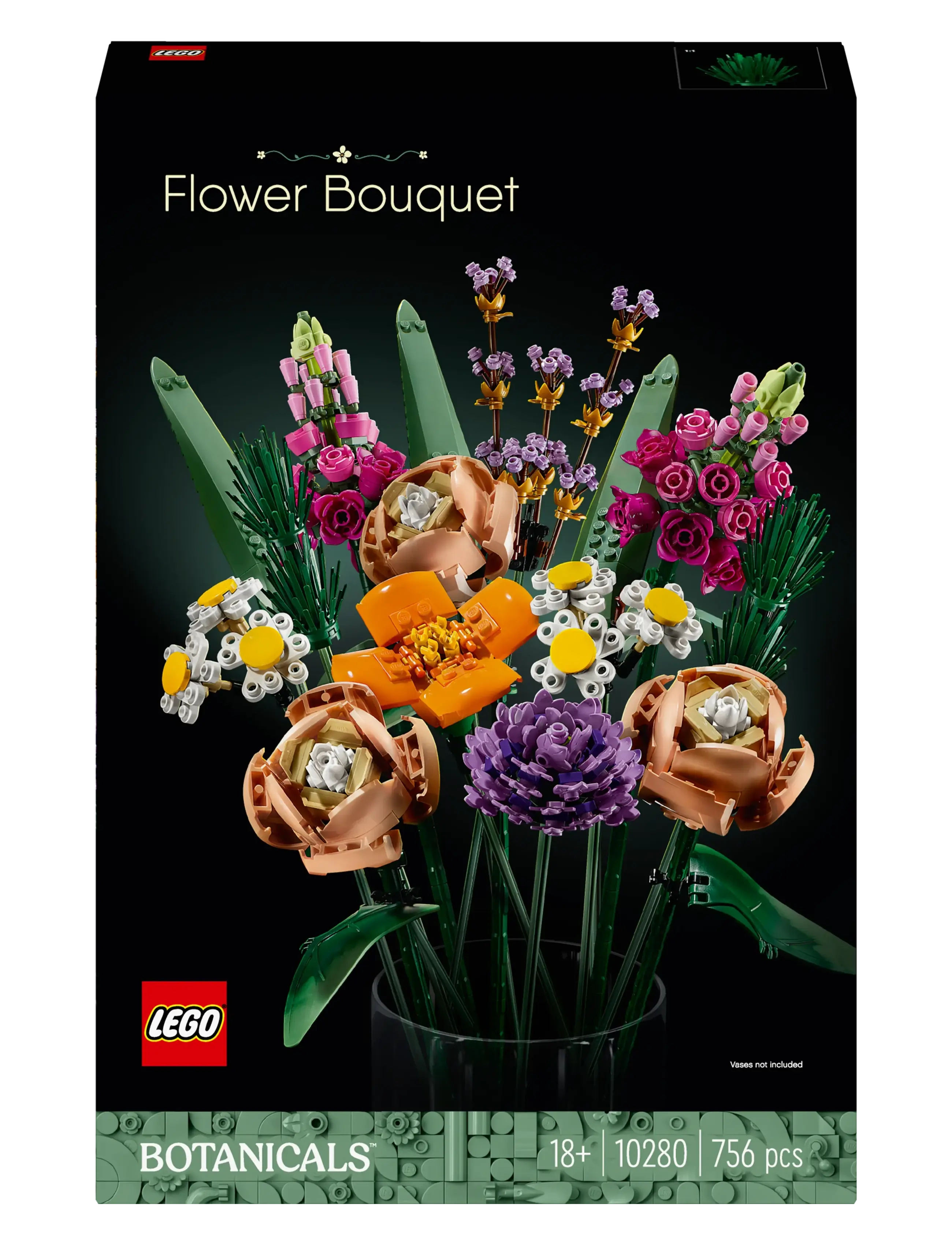 LEGO - Blombukett 10280 - födelsedagspresenter - multicolor - 2