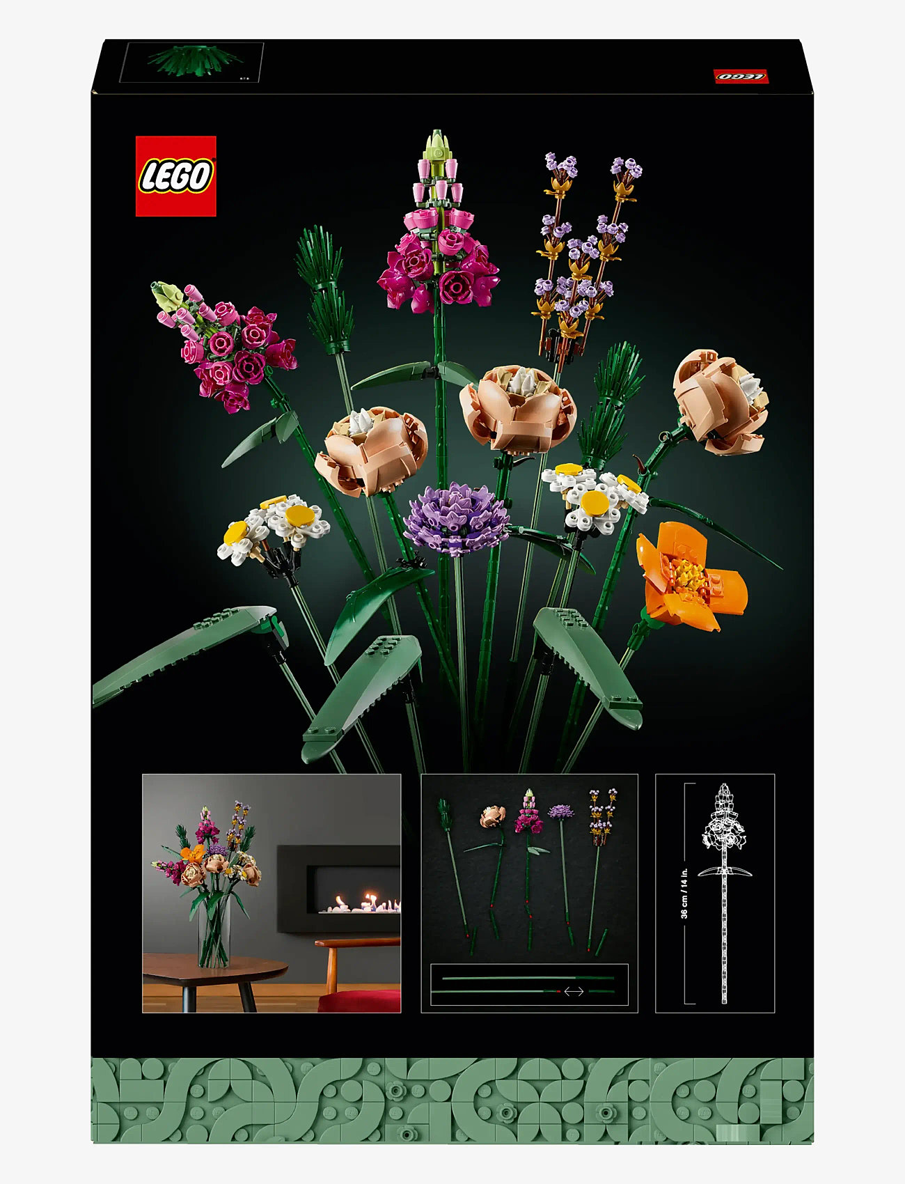 LEGO - Blomsterbukett 10280 - multicolor - 3