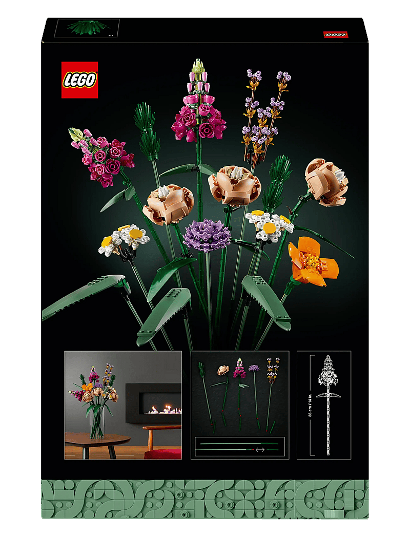 LEGO - Flower Bouquet 10280 Building Kit - kinder - multicolor - 3