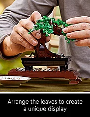 LEGO - Bonsai Tree Home Décor Set for Adults - födelsedagspresenter - multicolor - 11