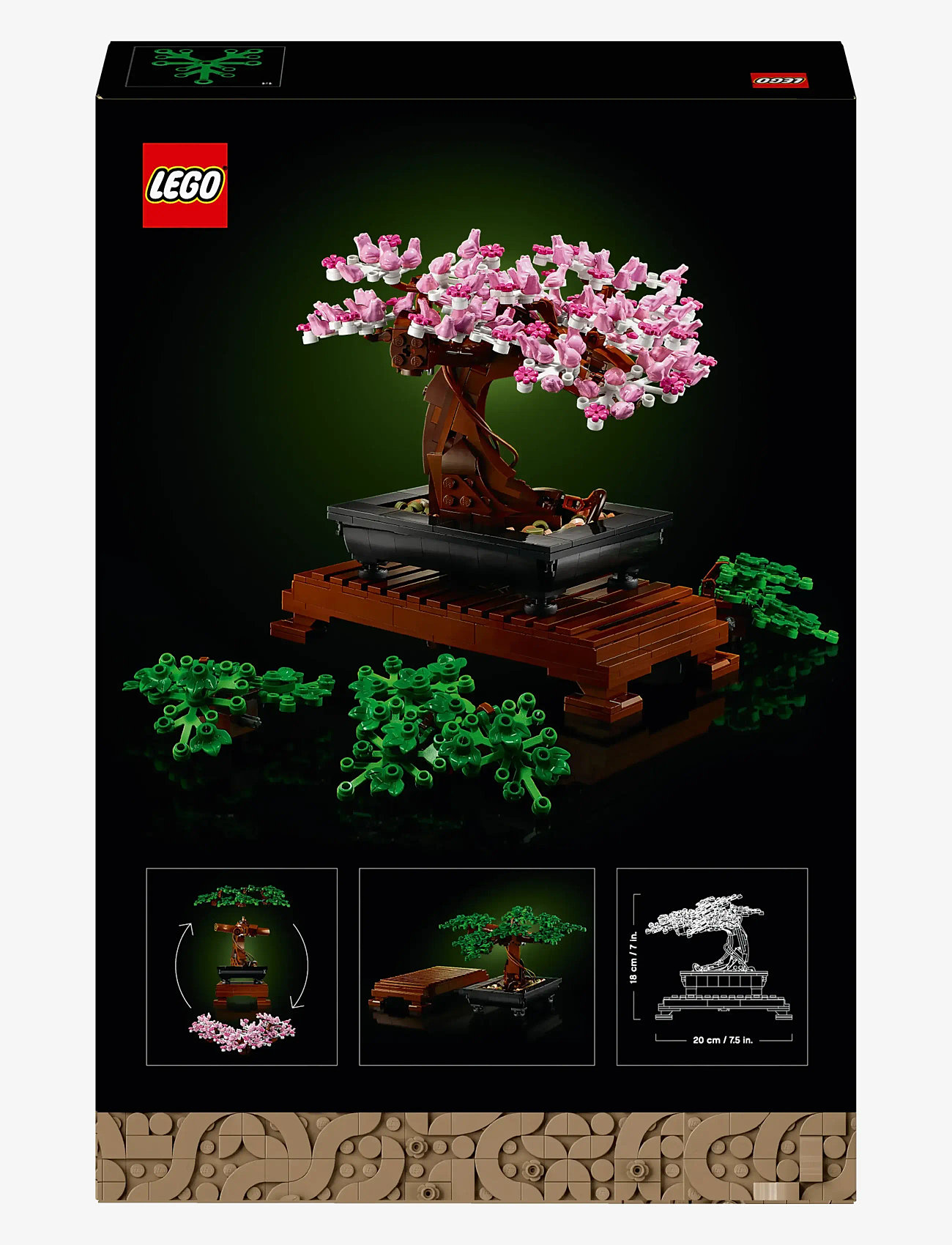 LEGO - Bonsai Tree 10281 Building Kit - multicolor - 4