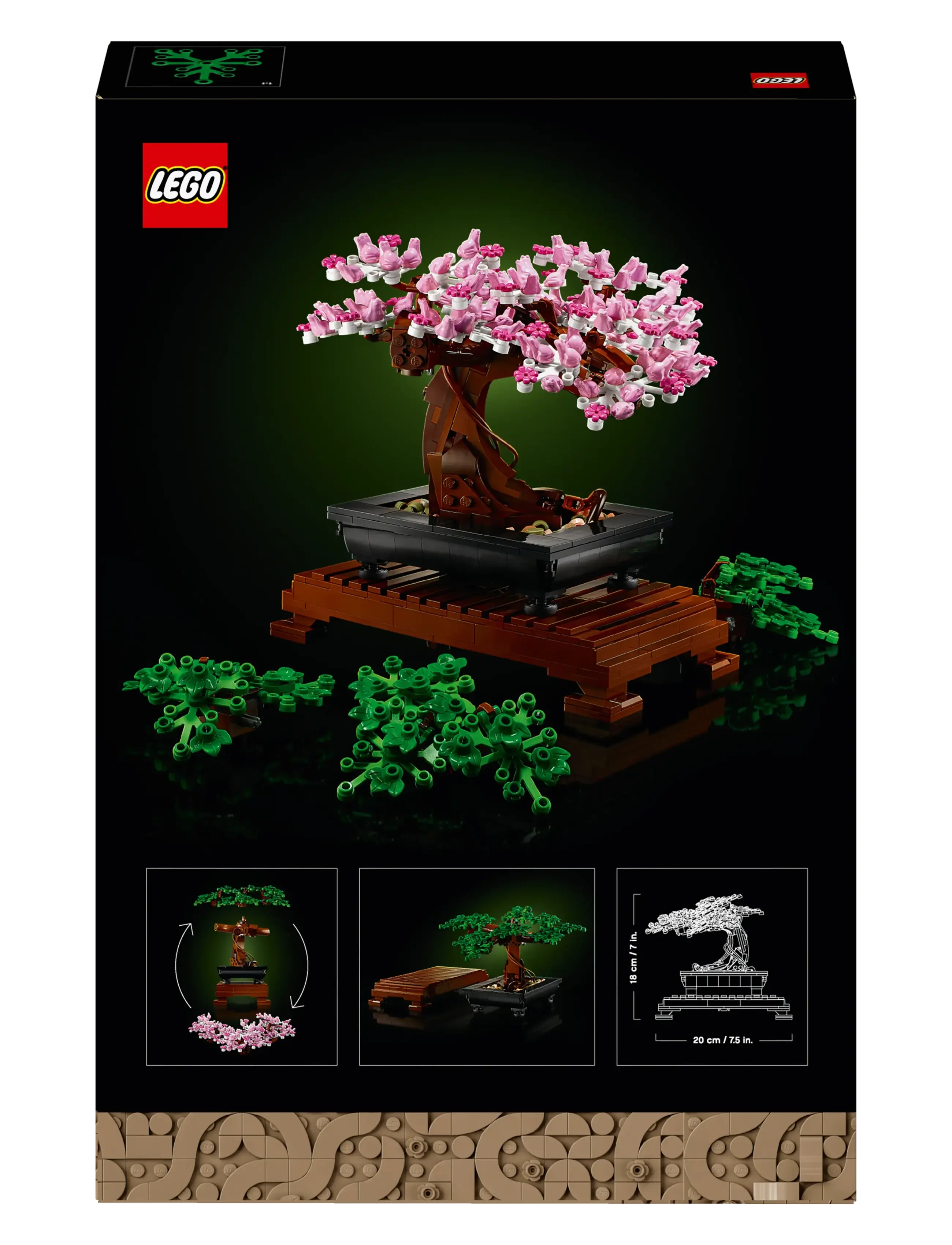 LEGO - Bonsaitræ 10281 - fødselsdagsgaver - multicolor - 4