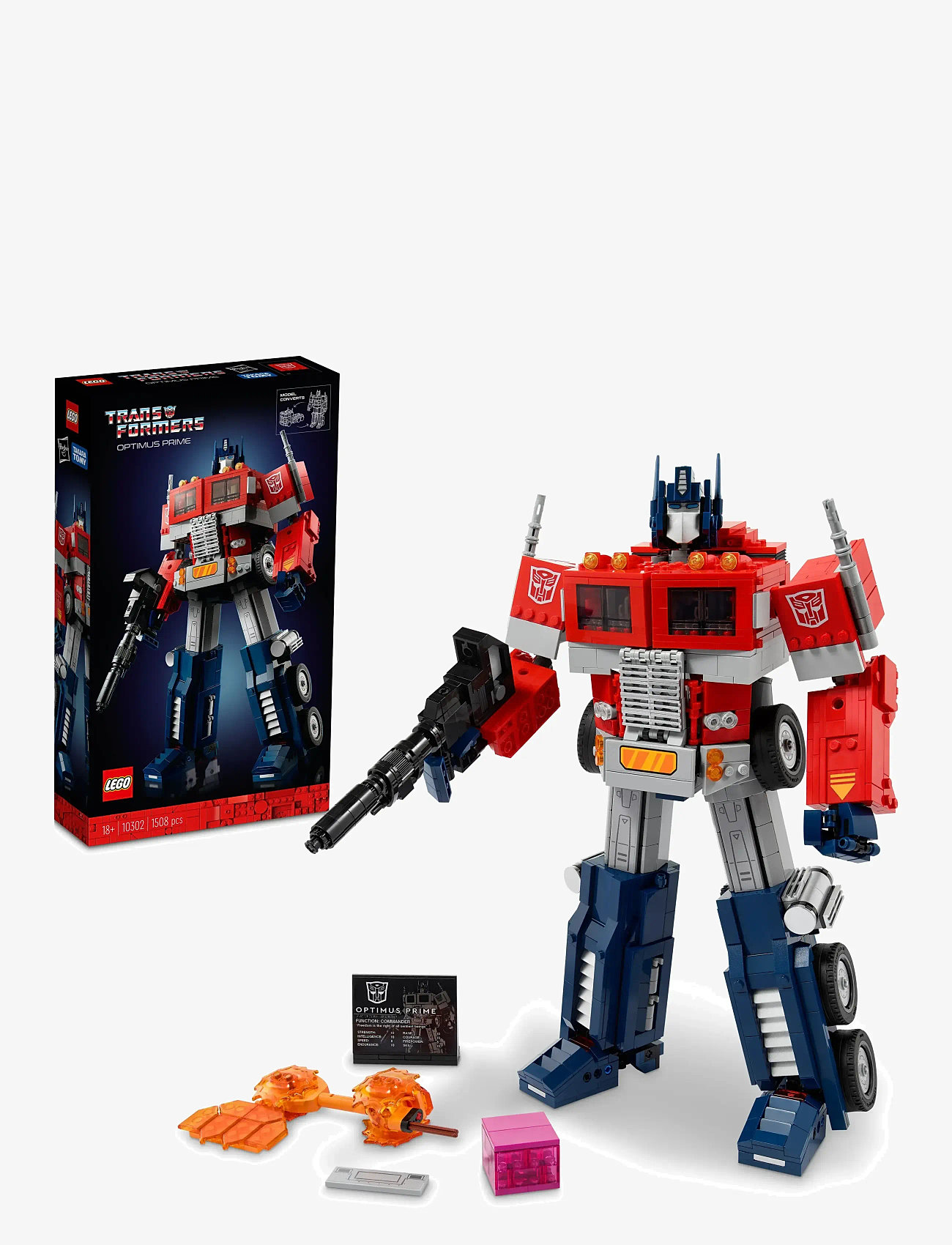 LEGO - Optimus Prime 10302 Building Kit - lego adults welcome - multicolor - 0