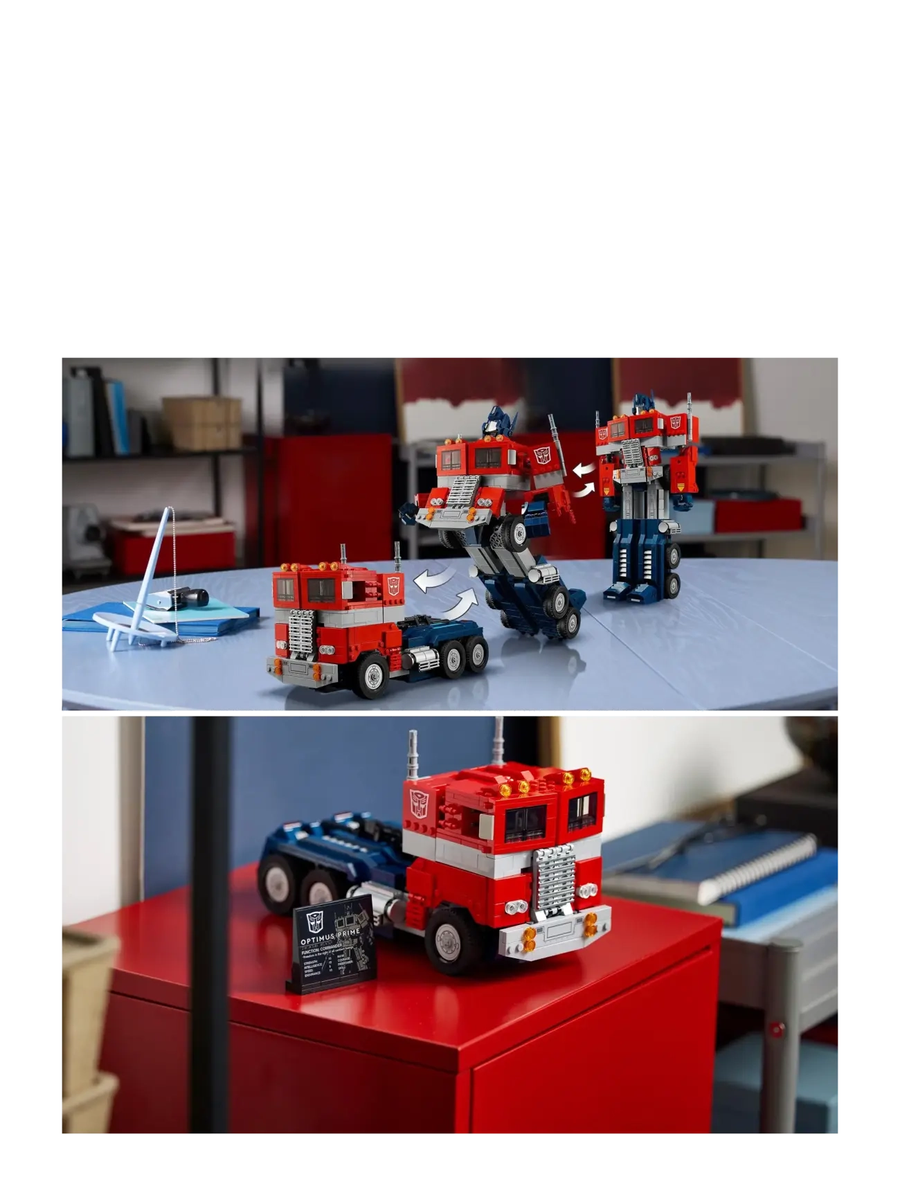 LEGO Optimus Prime 10302 Building Kit (LGO10302) - LEGO® Super 