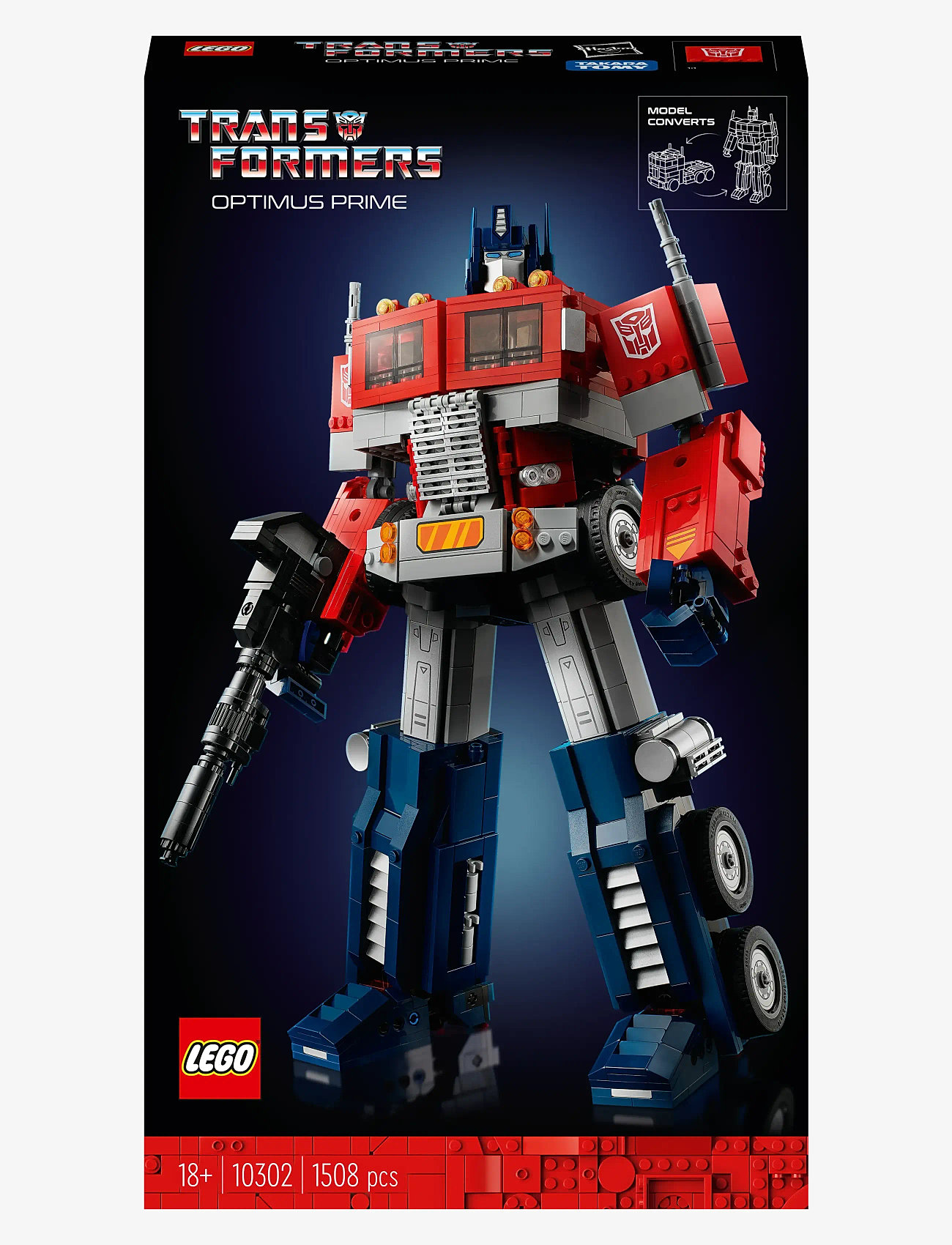 LEGO - Optimus Prime 10302 Building Kit - lego adults welcome - multicolor - 3