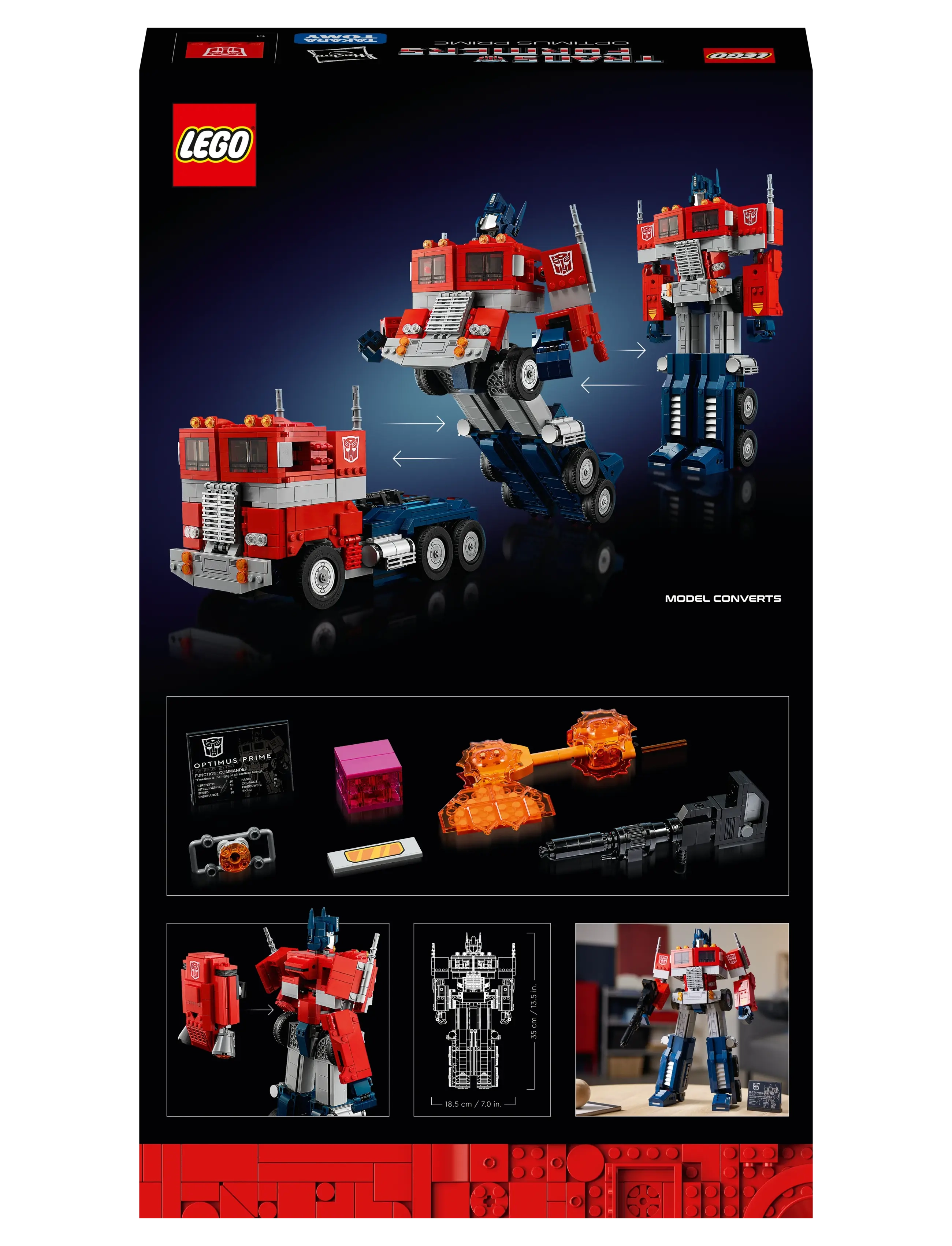 LEGO - Optimus Prime 10302 - lego® super heroes - multicolor - 4