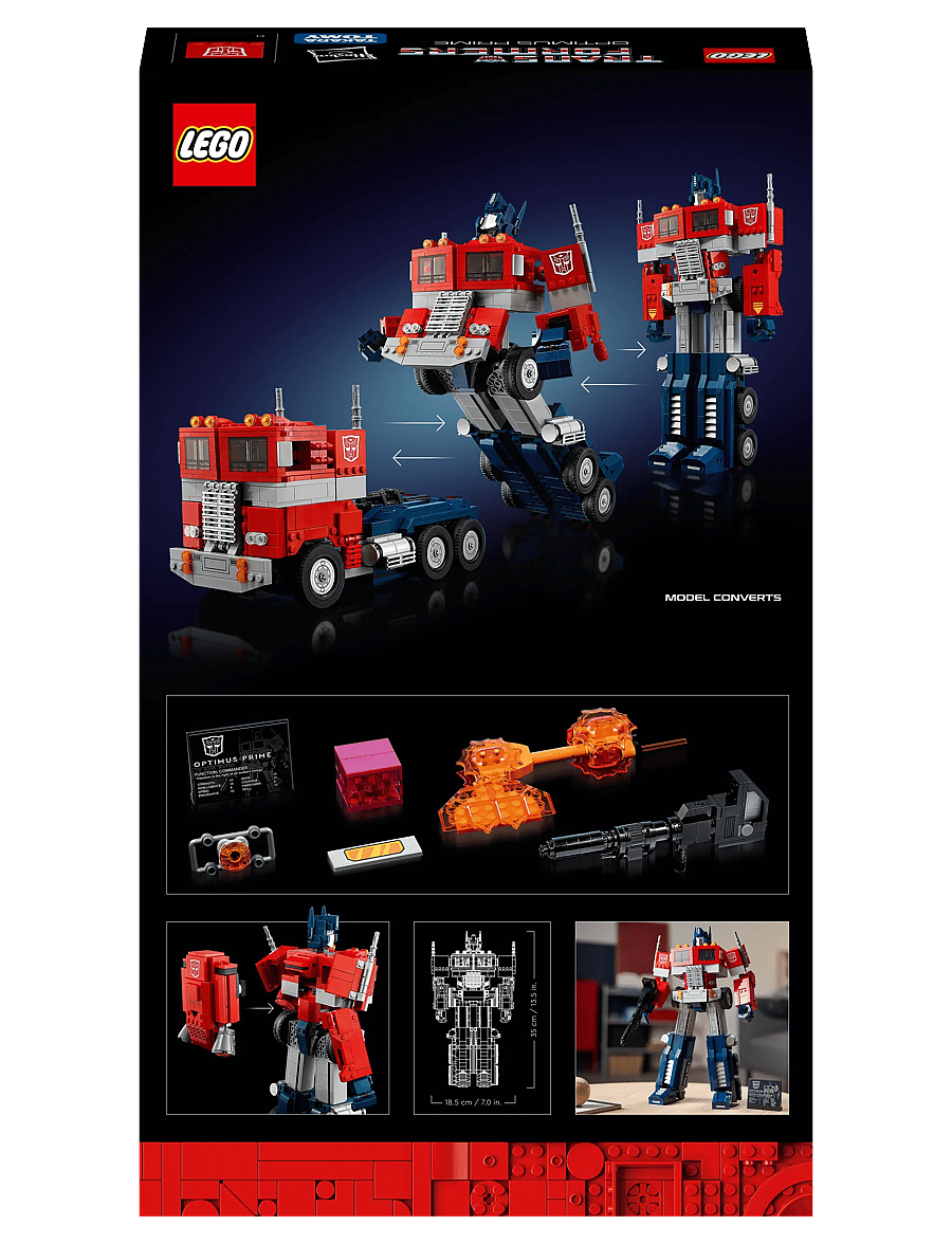 LEGO - Optimus Prime 10302 Building Kit - lego® super heroes - multicolor - 4