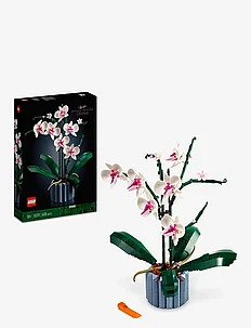 Orchid Plant & Flowers Set for Adults, LEGO