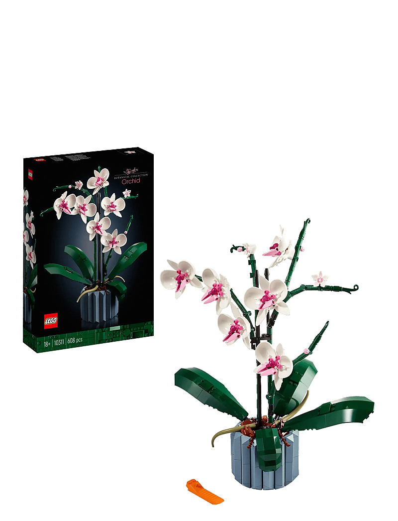 LEGO - Orchid 10311 Plant Decor Building Kit - lego adults welcome - multicolor - 0