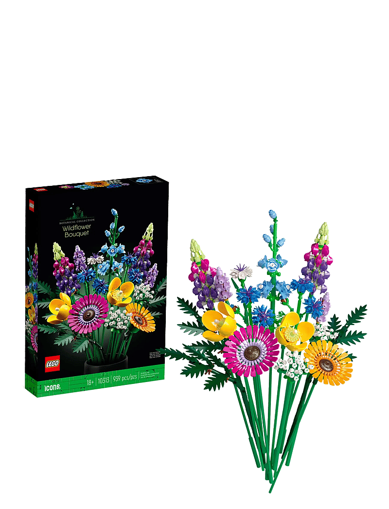 LEGO - Botanicals Wildflower Bouquet 10313 Building Set - lego adults welcome - multicolor - 0