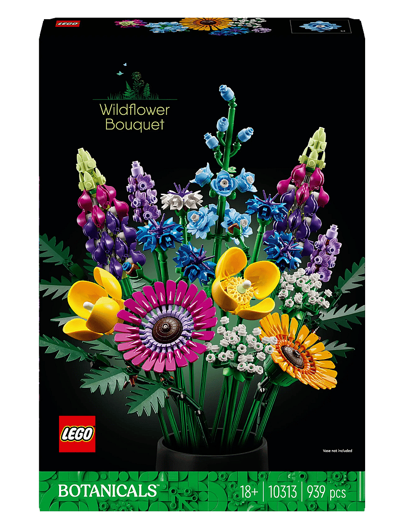 LEGO - Botanicals Wildflower Bouquet 10313 Building Set - lego adults welcome - multicolor - 4