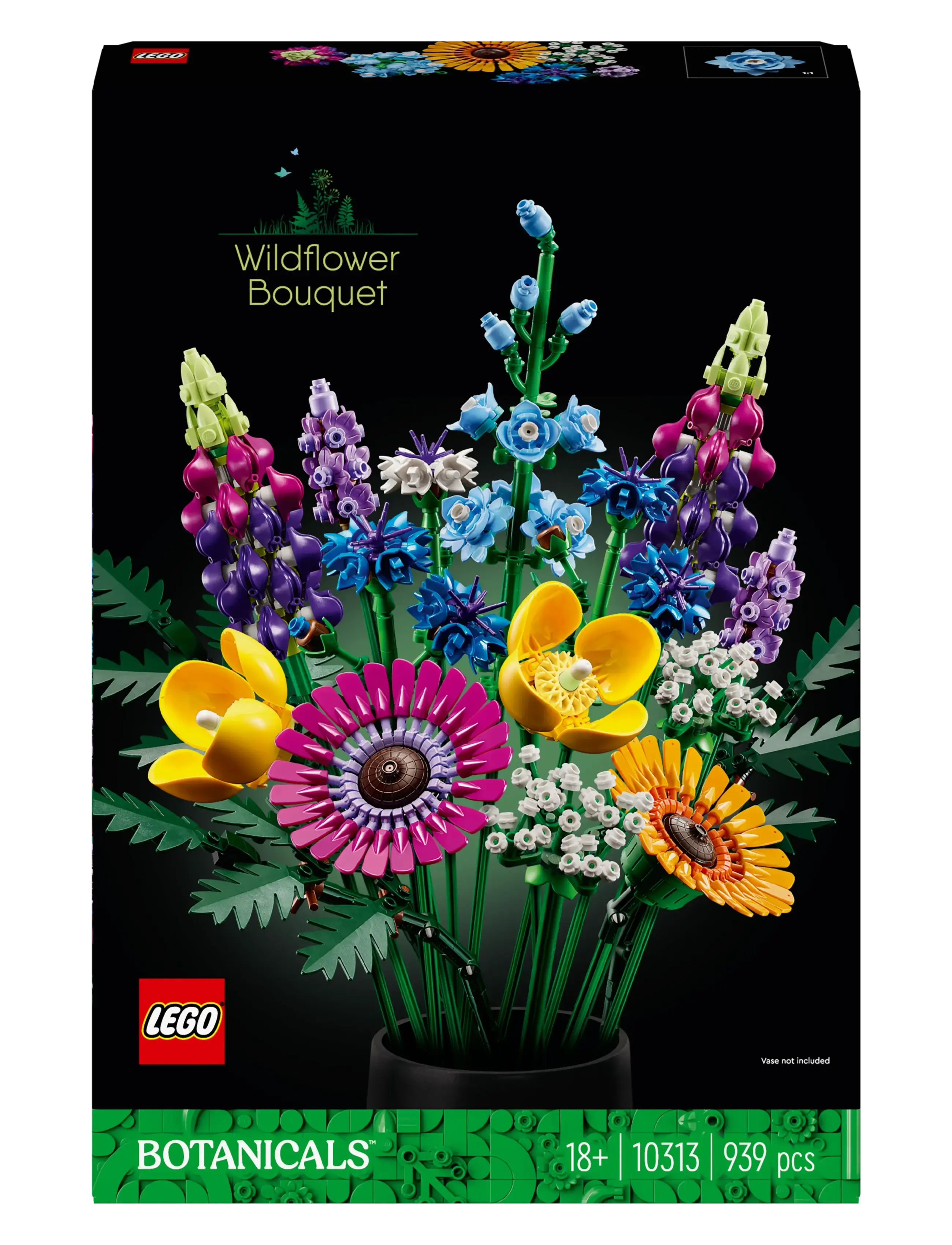 LEGO - Botanicals Wildflower Bouquet 10313 Building Set - lego adults welcome - multicolor - 4
