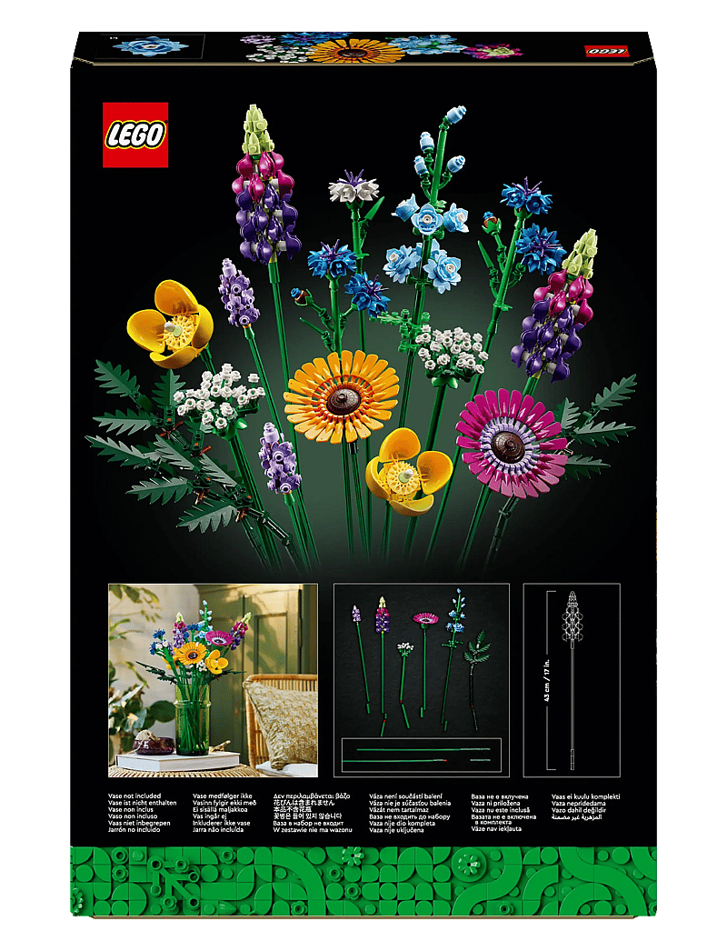 LEGO - Botanicals Wildflower Bouquet 10313 Building Set - lego adults welcome - multicolor - 5