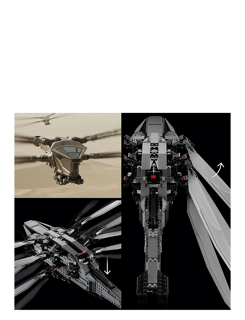 LEGO - Icons Dune Atreides Royal Ornithopter Set 10327 - lego adults welcome - multi - 4