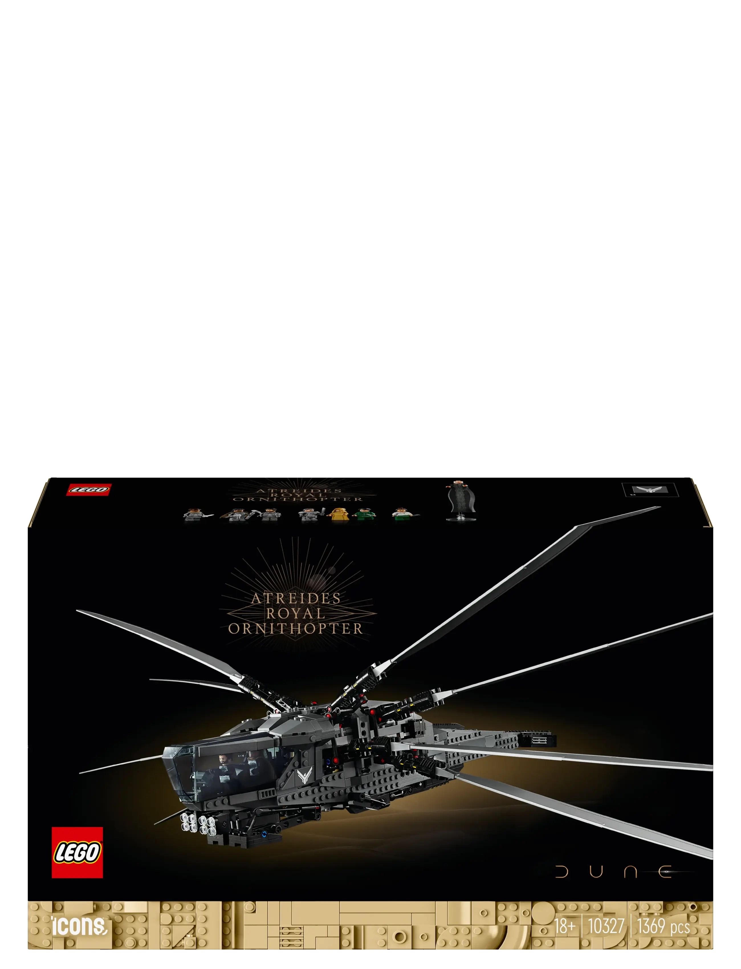 LEGO Icons Dune Atreides Royal Ornithopter Set 10327 (LGO10327