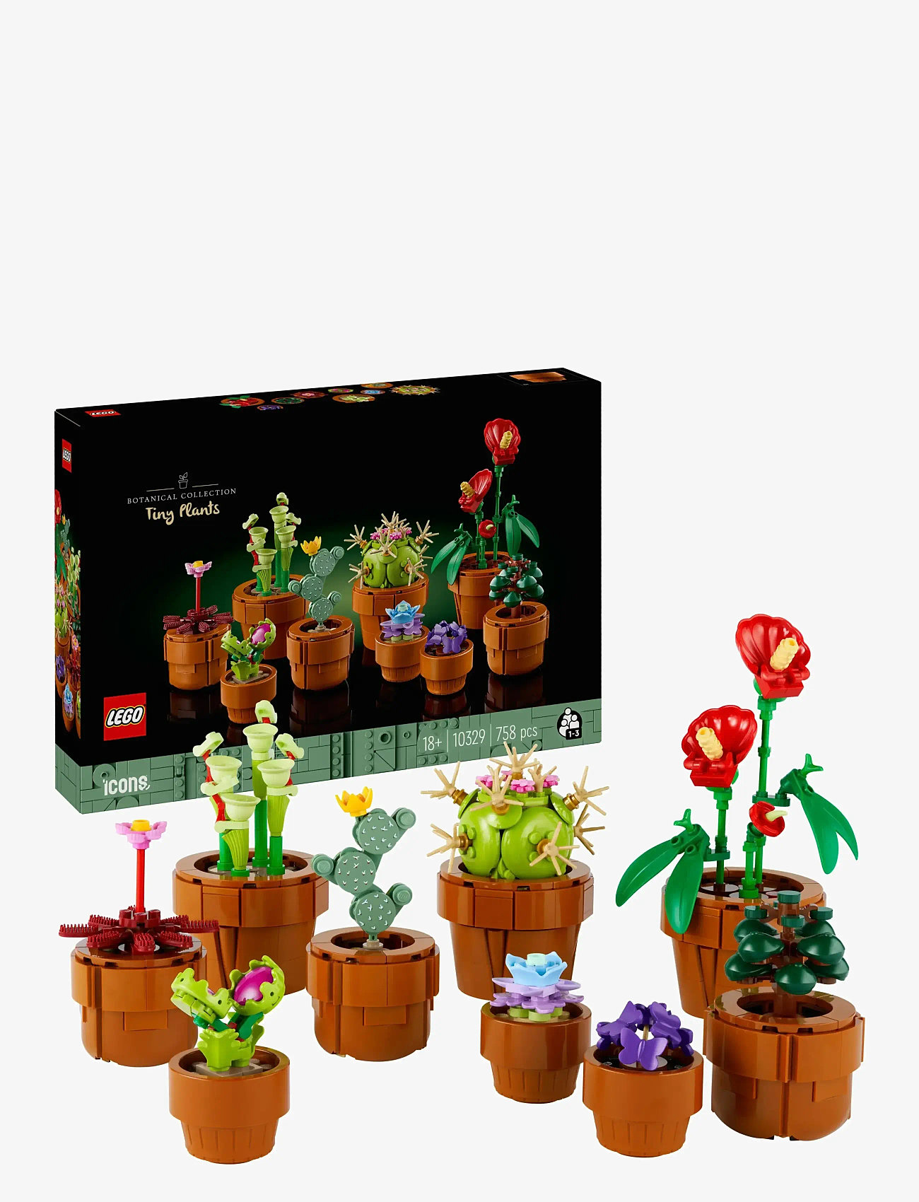 LEGO - Små växter 10329 - multicolor - 0