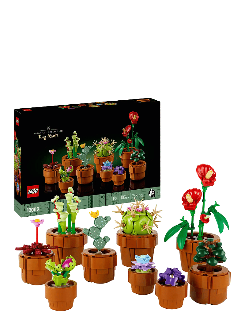 LEGO Botanicals Tiny Plants Building Set For Adults 10329