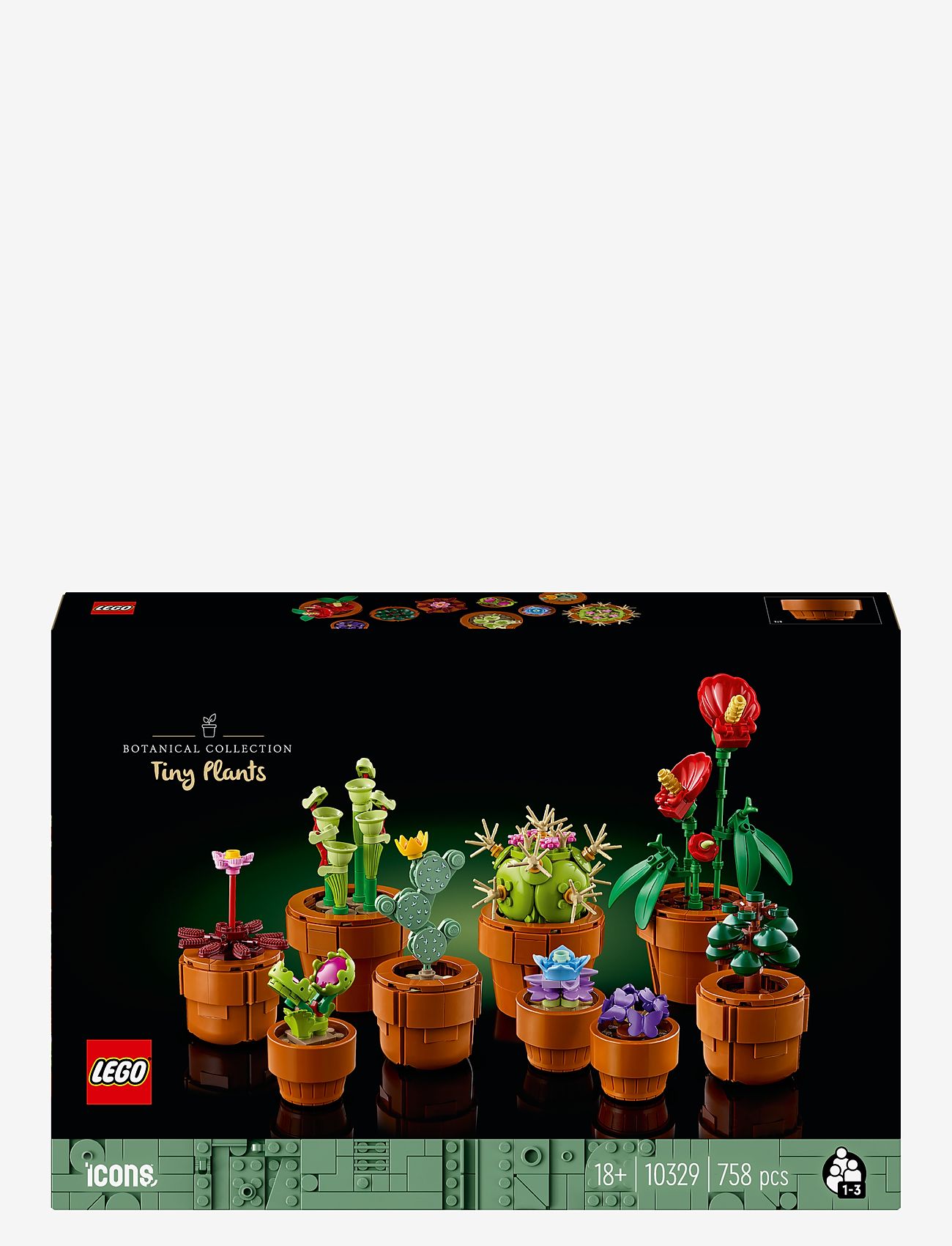 LEGO - Tiny Plants Flowers Botanical Set - lego® art - multicolor - 1