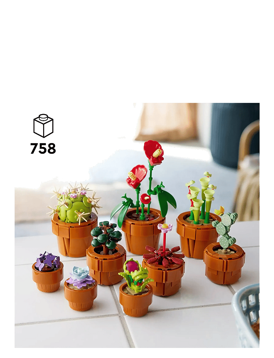LEGO - Botanicals Tiny Plants Building Set for Adults 10329 - lego adults welcome - multicolor - 1