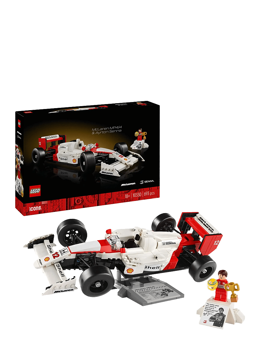 LEGO - Icons McLaren MP4/4 & Ayrton Senna Set 10330 - lego adults welcome - multi - 0