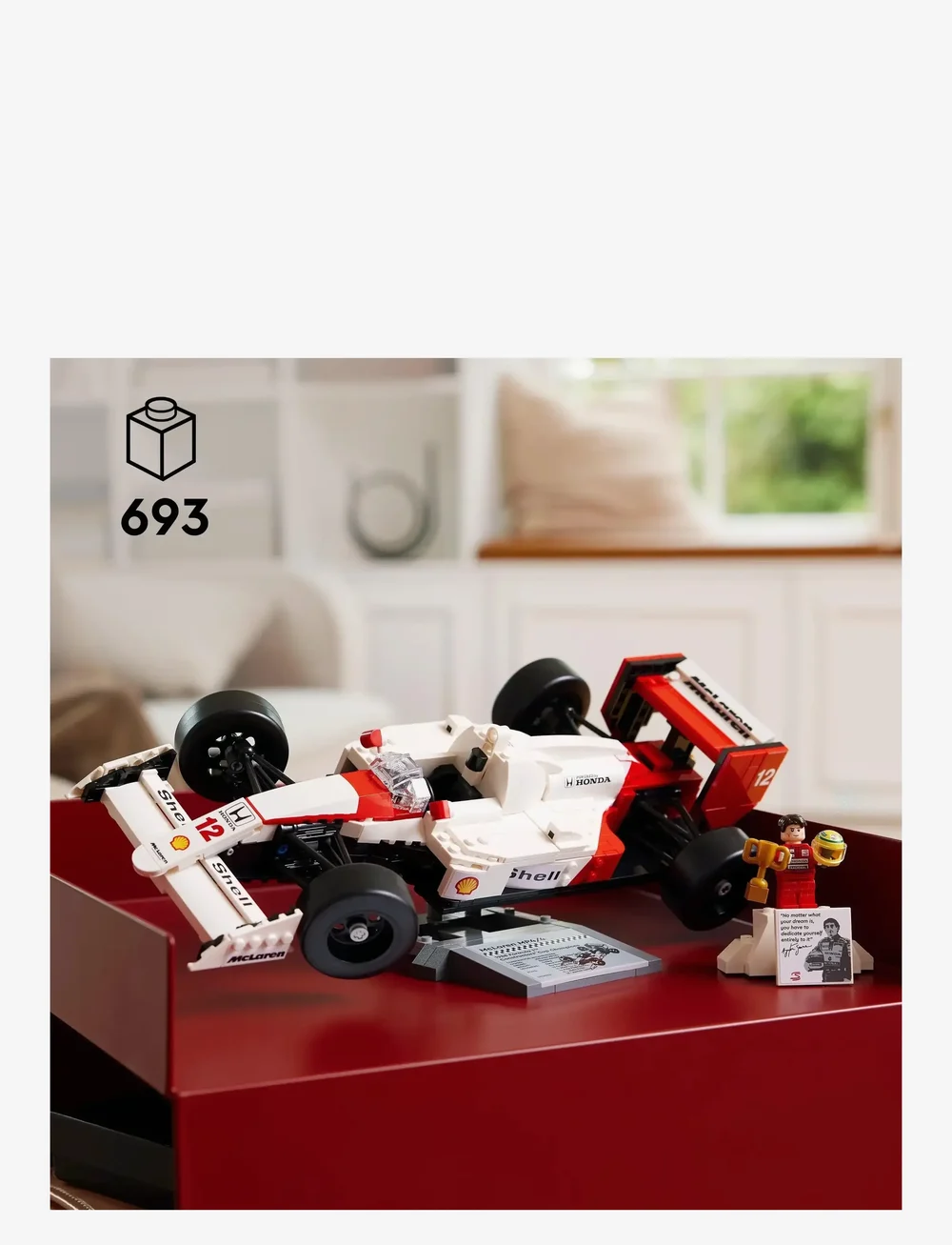 LEGO - Icons McLaren MP4/4 & Ayrton Senna Set 10330 - lego adults welcome - multi - 1
