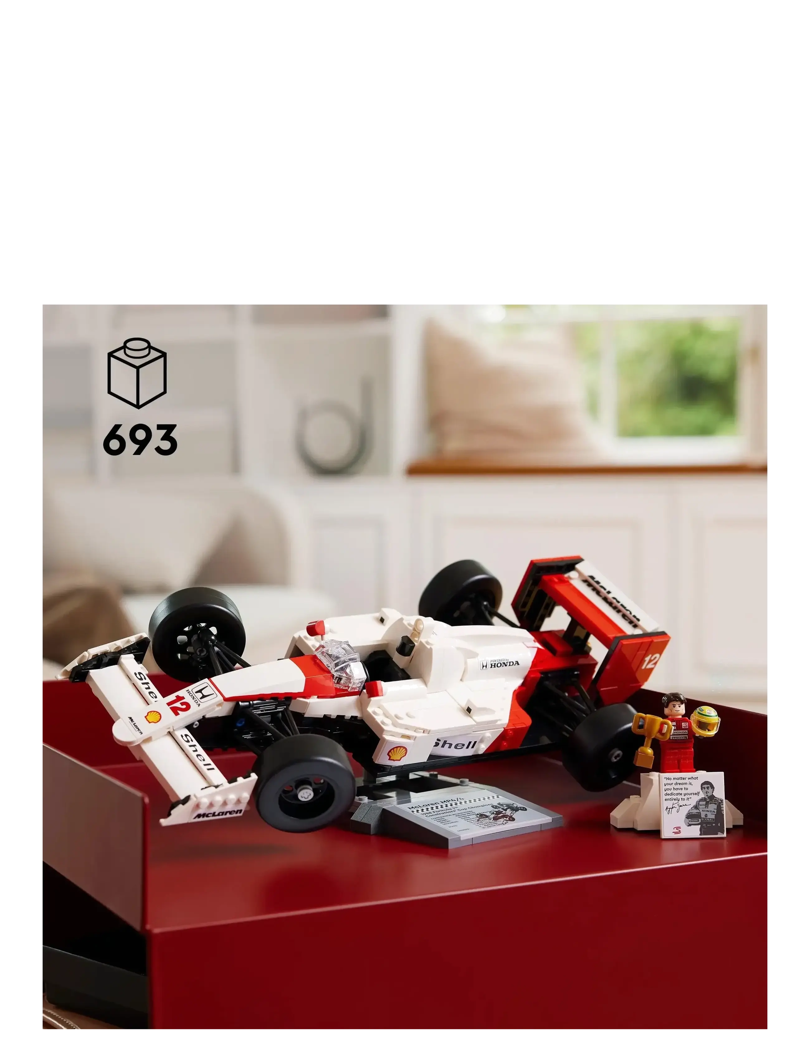 LEGO - Icons McLaren MP4/4 & Ayrton Senna Set 10330 - lego adults welcome - multi - 1
