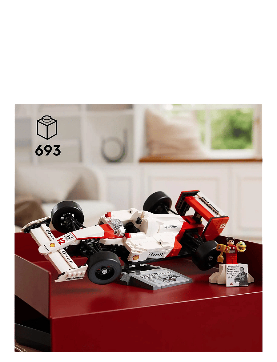 LEGO - Icons McLaren MP4/4 & Ayrton Senna Set 10330 - lego adults welcome - multi - 1