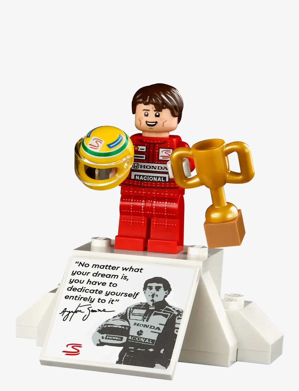 LEGO - Icons McLaren MP4/4 & Ayrton Senna Set 10330 - lego adults welcome - multi - 3