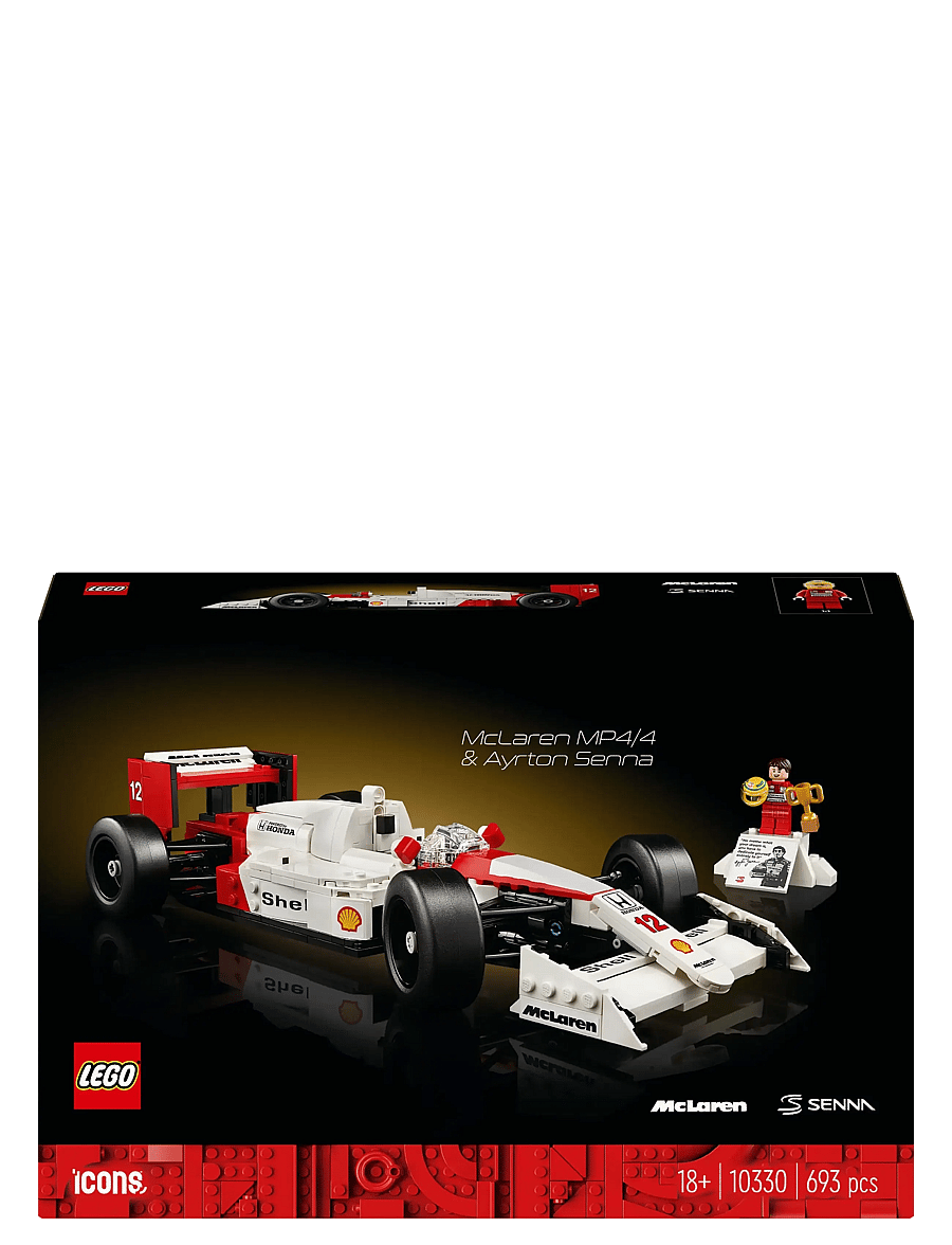 LEGO - Icons McLaren MP4/4 & Ayrton Senna Set 10330 - lego adults welcome - multi - 4