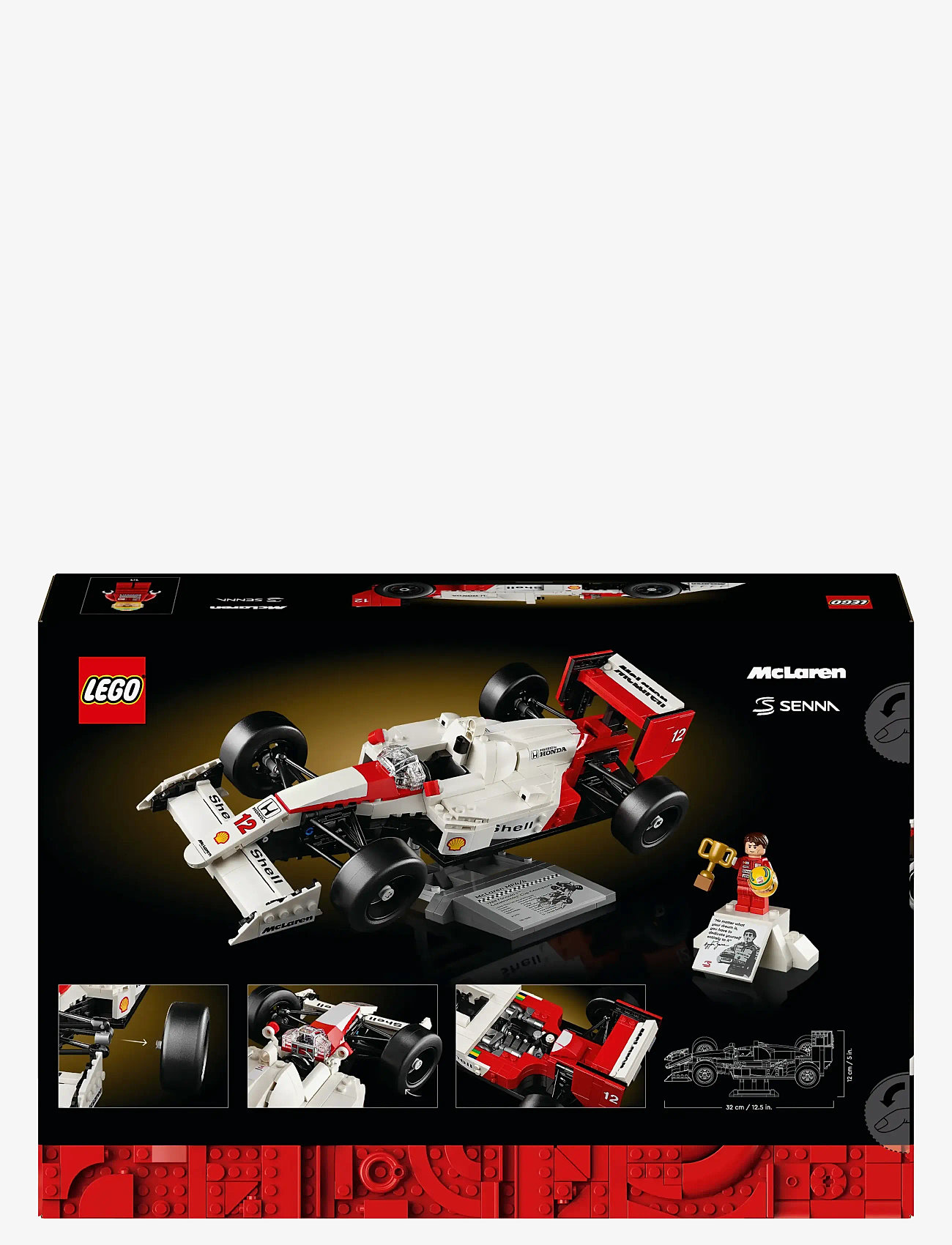 LEGO - Icons McLaren MP4/4 & Ayrton Senna Set 10330 - lego adults welcome - multi - 5