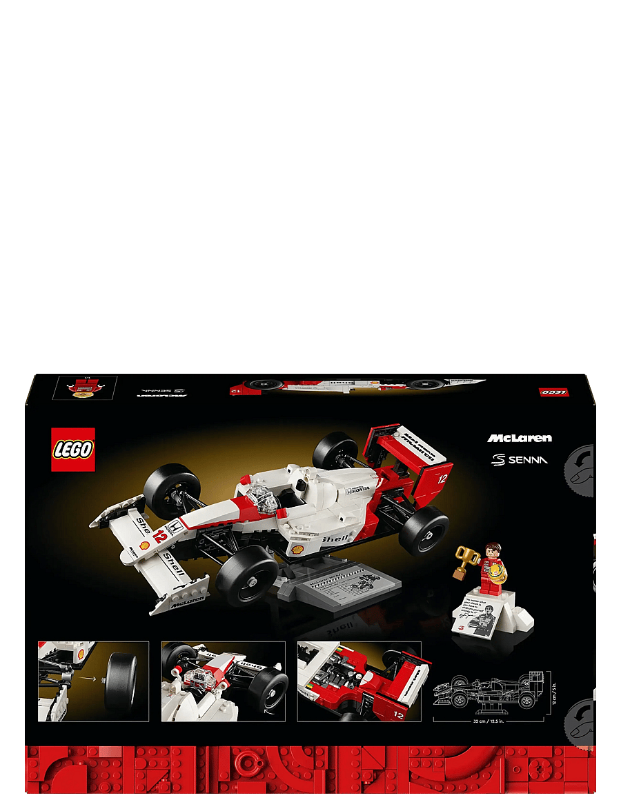 LEGO - Icons McLaren MP4/4 & Ayrton Senna Set 10330 - lego adults welcome - multi - 5