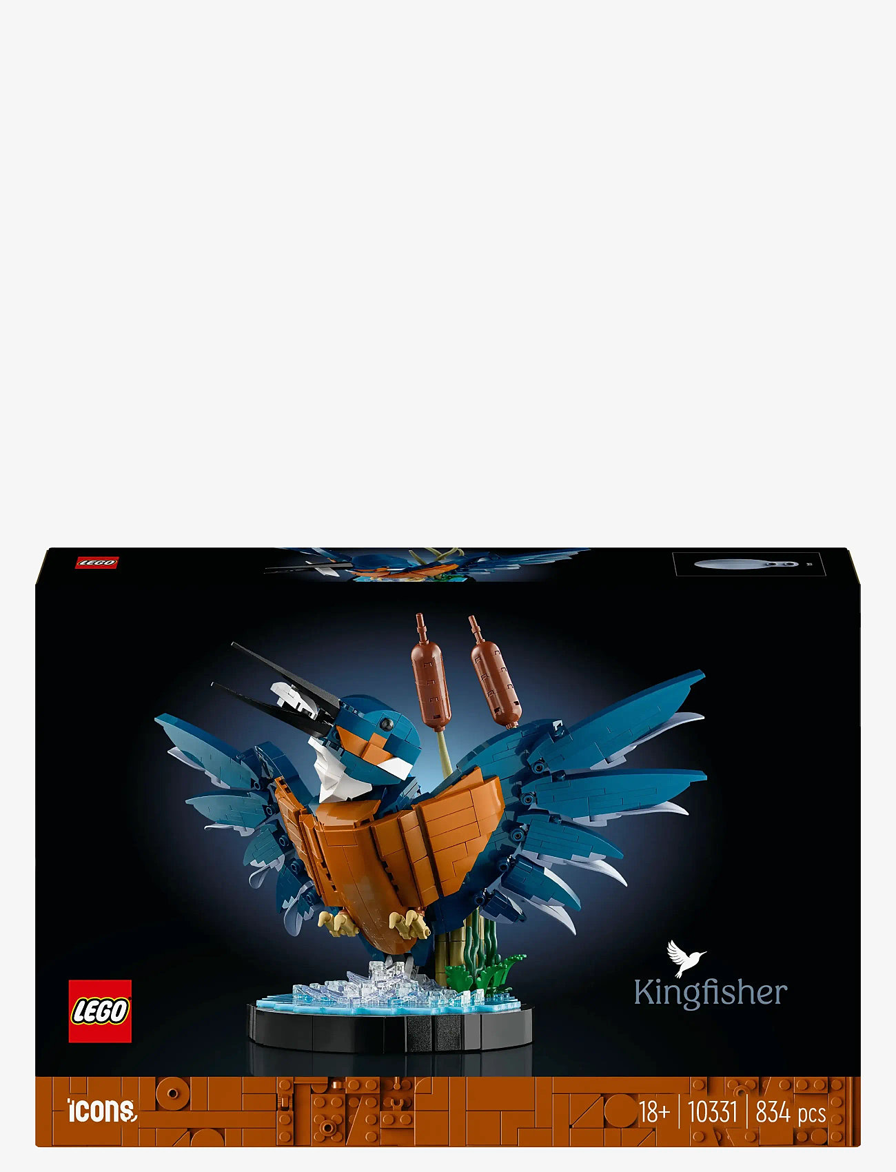 LEGO - Icons Kingfisher Bird Building Set 10331 - lego adults welcome - multi - 3