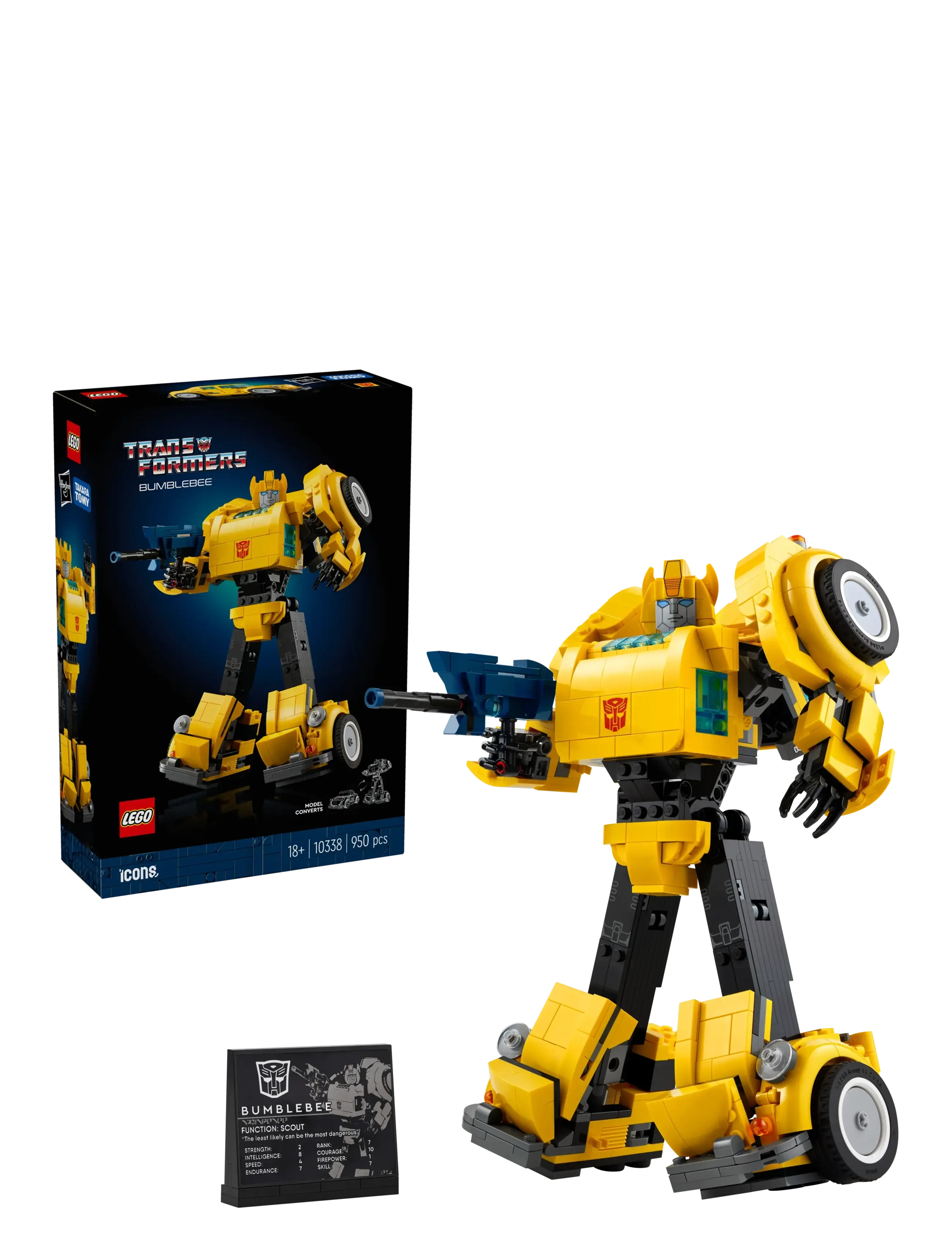 LEGO Bumblebee 10338, One Size, Lego Spielzeug, Mehrfarbig/gemustert - Lego Technic, Homeware