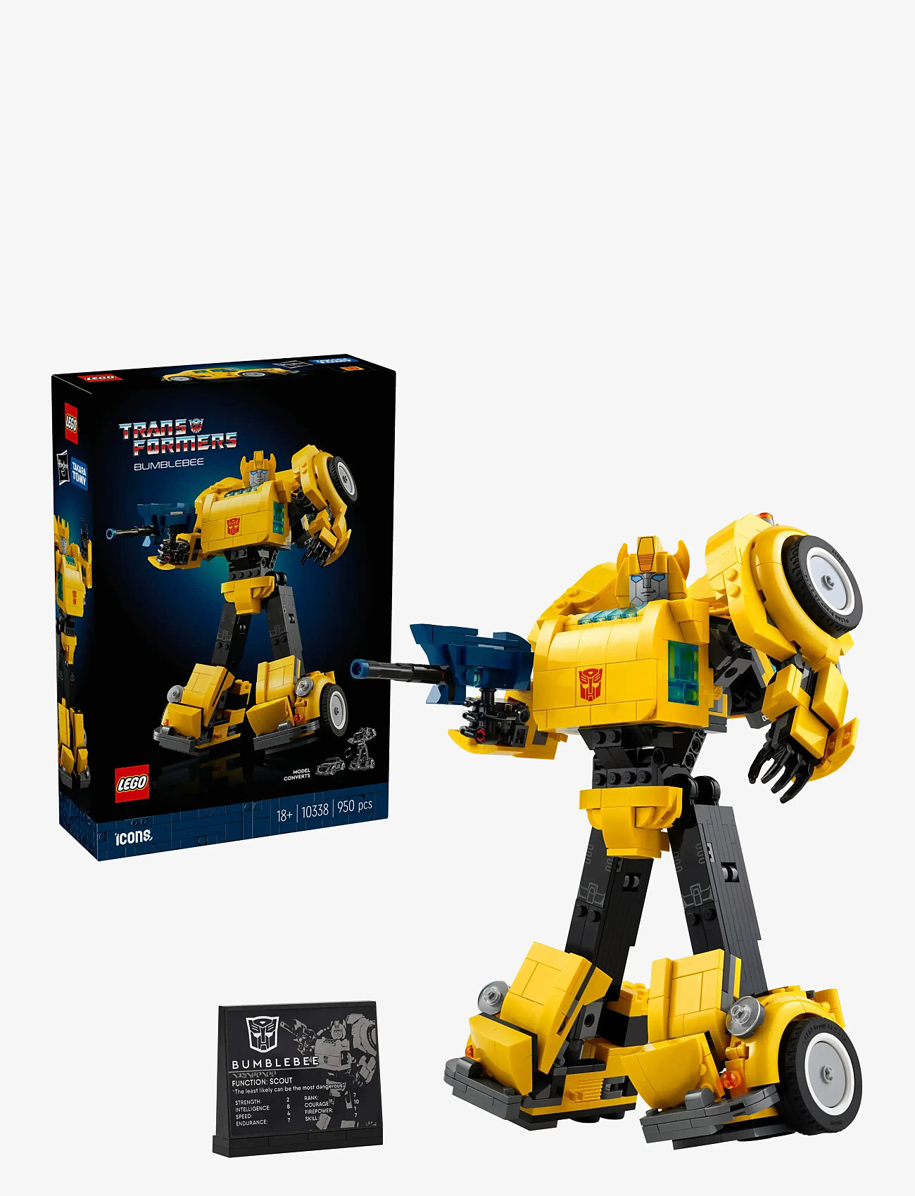 LEGO - Icons Transformers Bumblebee Set 10338 - lego adults welcome - multi - 0