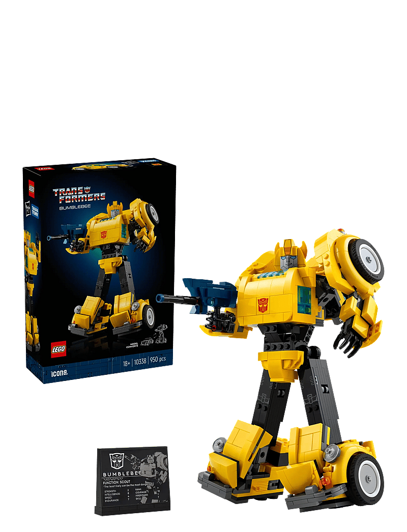 LEGO - Icons Transformers Bumblebee Set 10338 - kinder - multi - 0