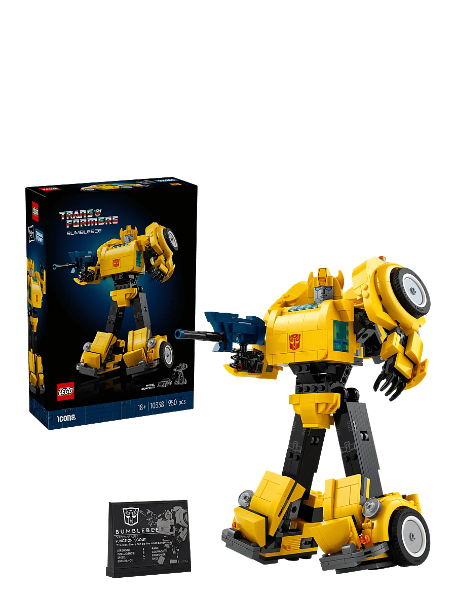 LEGO - Icons Transformers Bumblebee Set 10338 - geburtstagsgeschenke - multi - 0