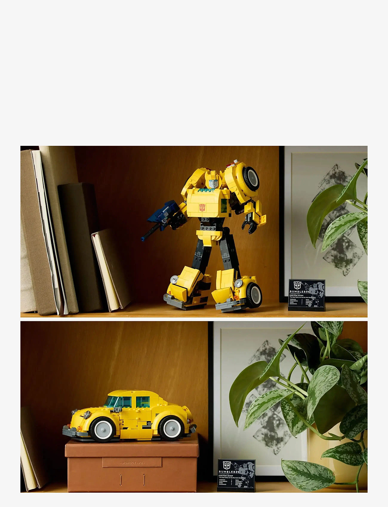 LEGO - Icons Transformers Bumblebee Set 10338 - lego adults welcome - multi - 3