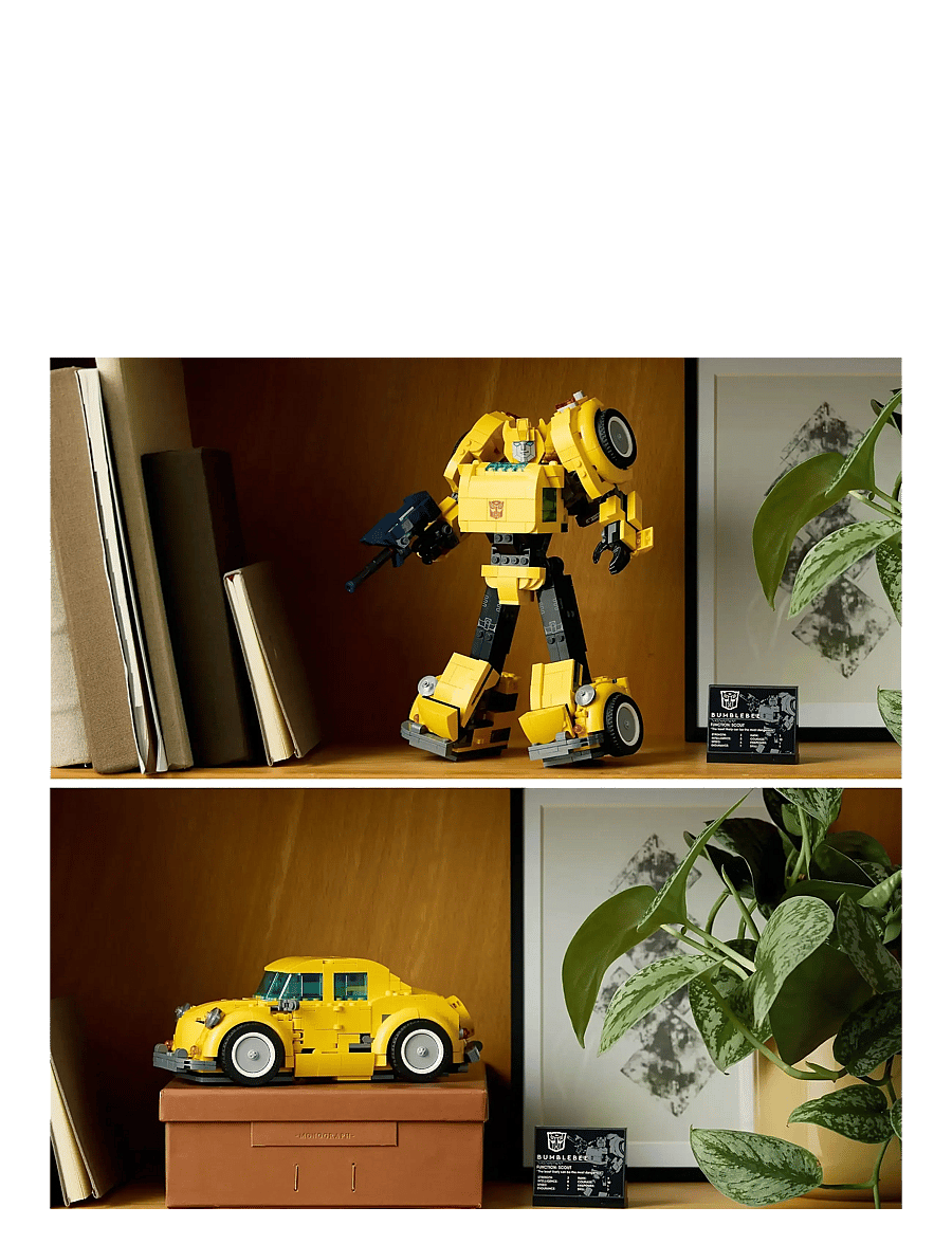 LEGO - Icons Transformers Bumblebee Set 10338 - geburtstagsgeschenke - multi - 3