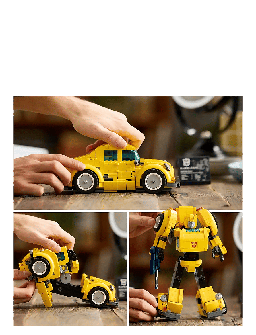 LEGO - Icons Transformers Bumblebee Set 10338 - geburtstagsgeschenke - multi - 4